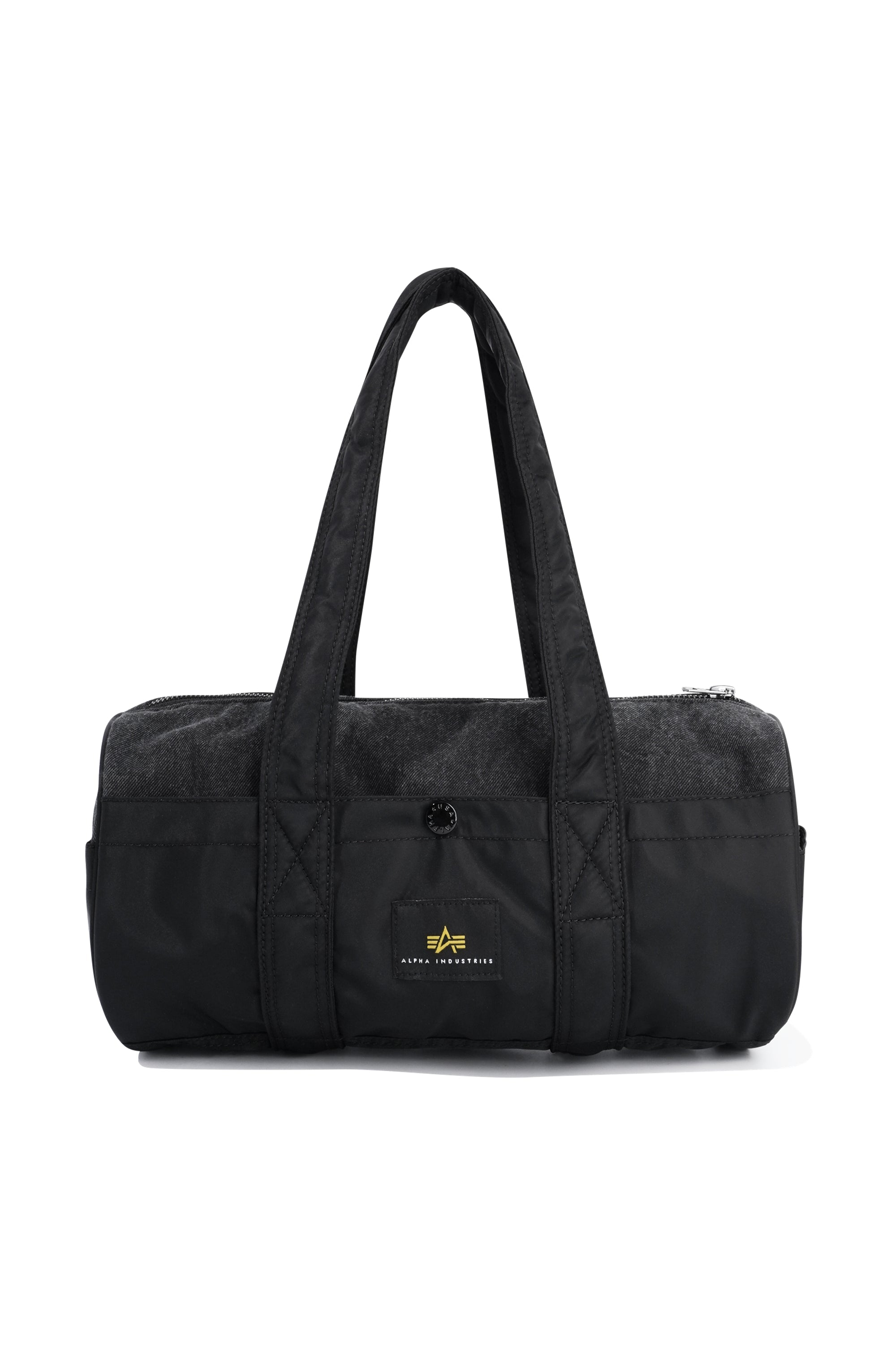 Marithe X Alpha Industries Classic Logo Nylon Duffle Bag Black