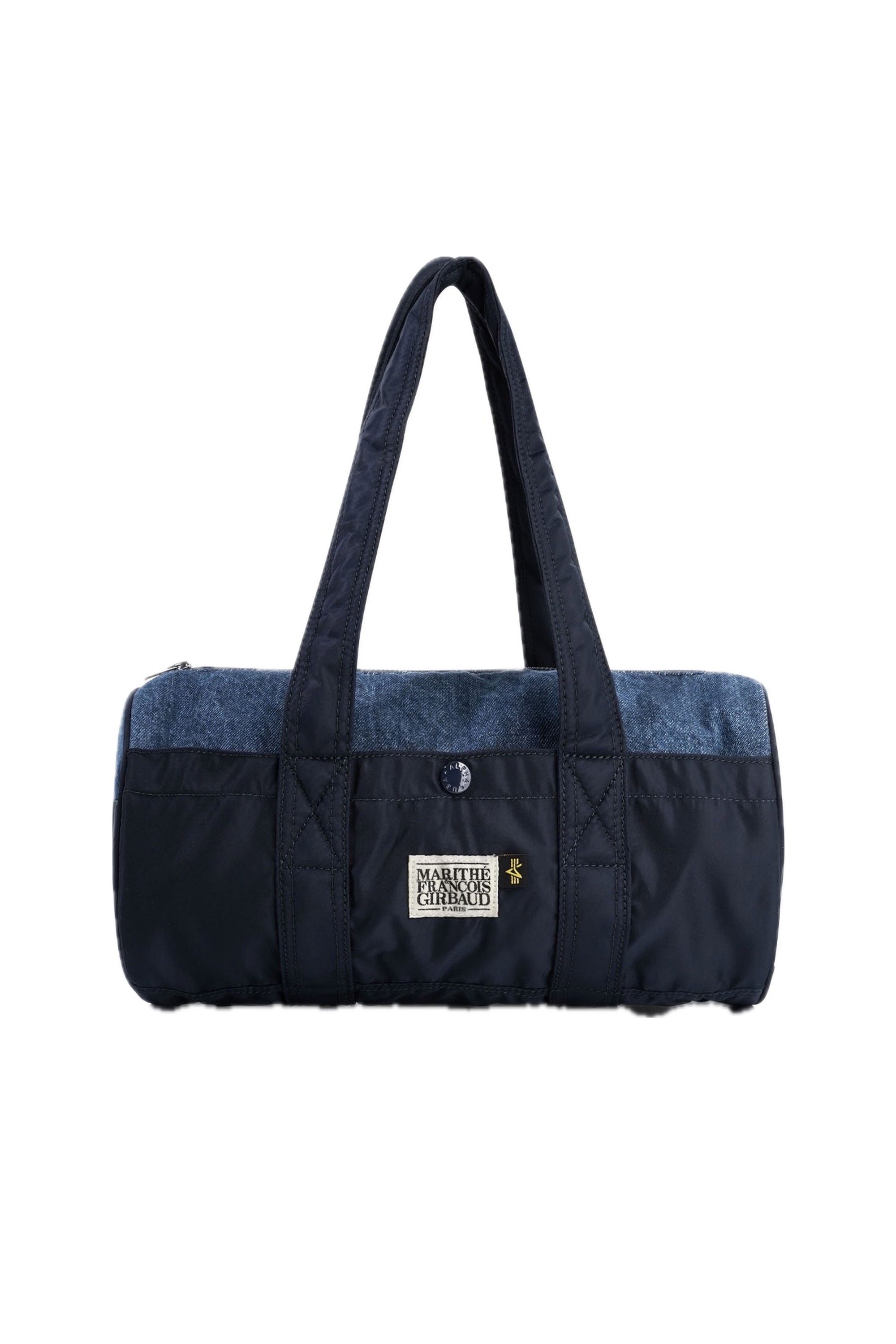 Marithe X Alpha Industries Classic Logo Nylon Duffle Bag Navy