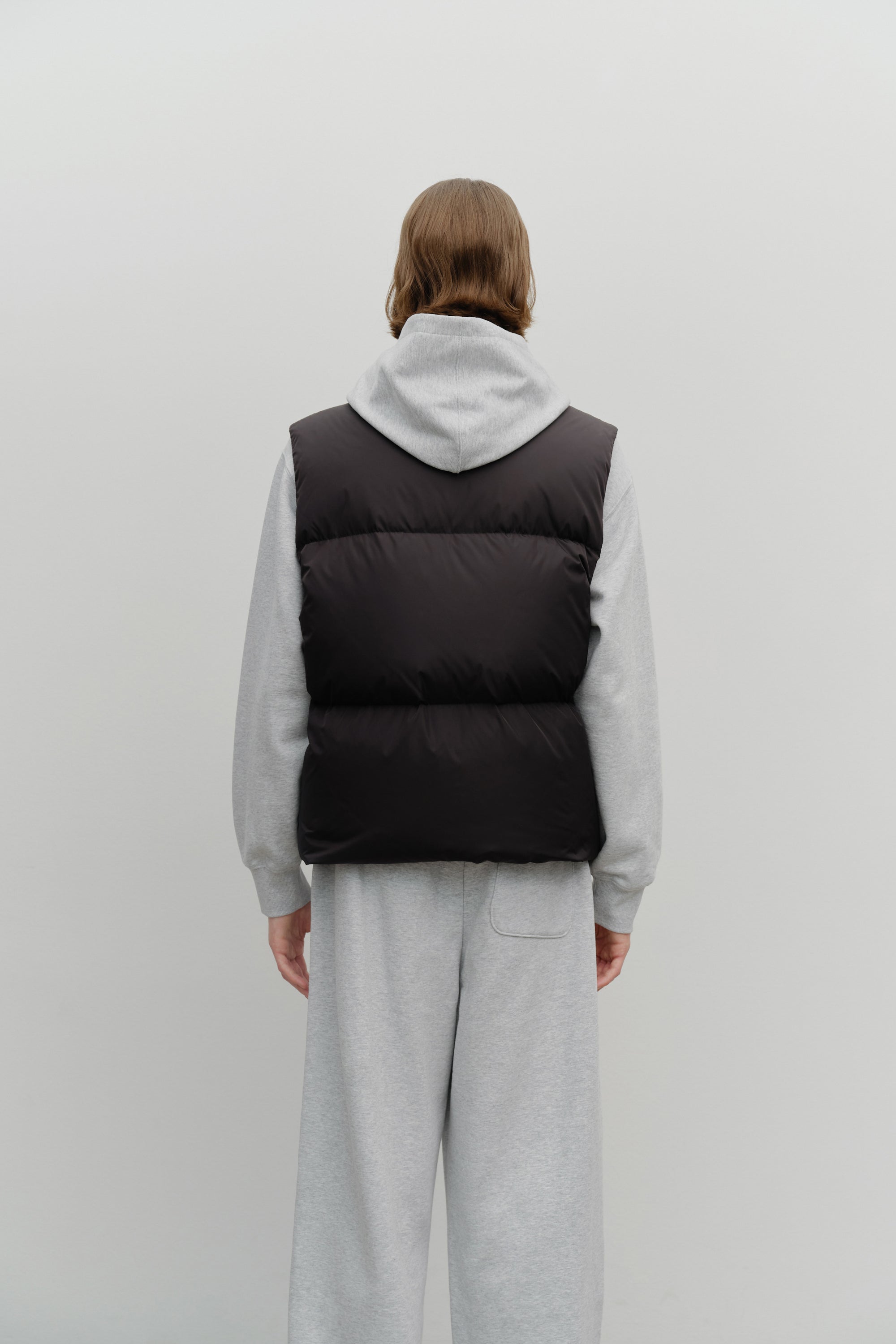 Classic Logo Down Vest Black