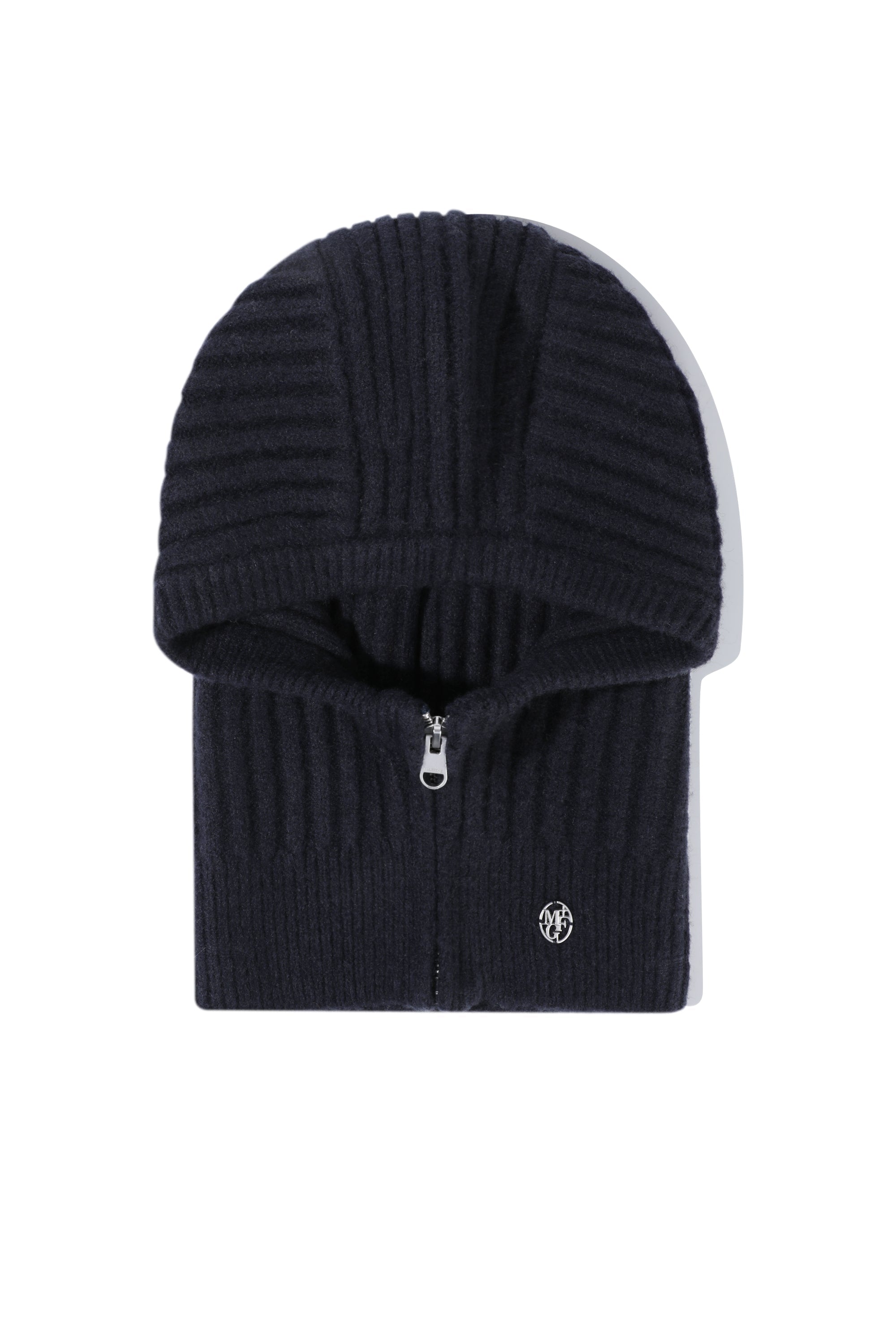 Classic Logo Zip Up Balaclava Navy