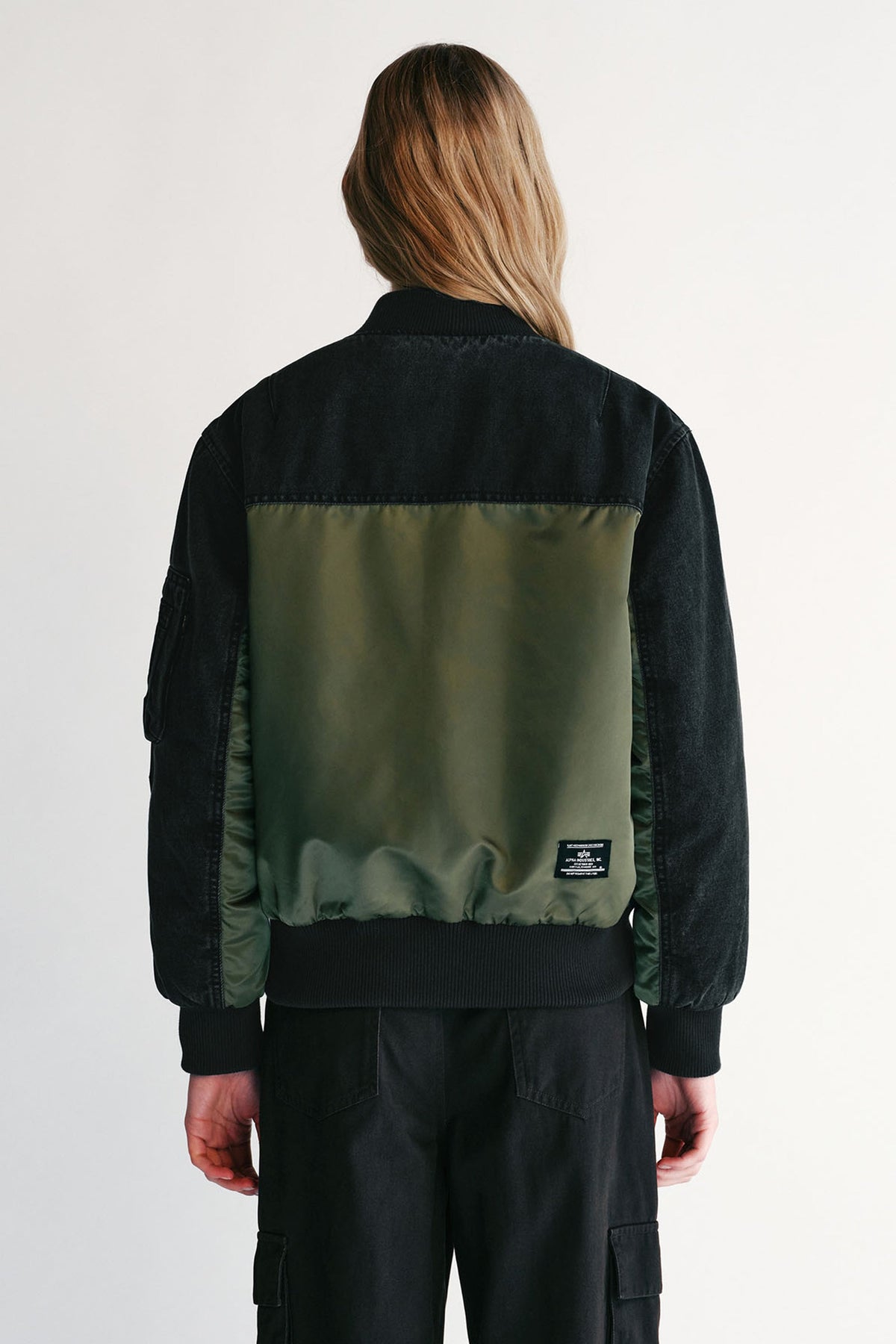 Marithe X Alpha Industries Ma-1 Jumper Black