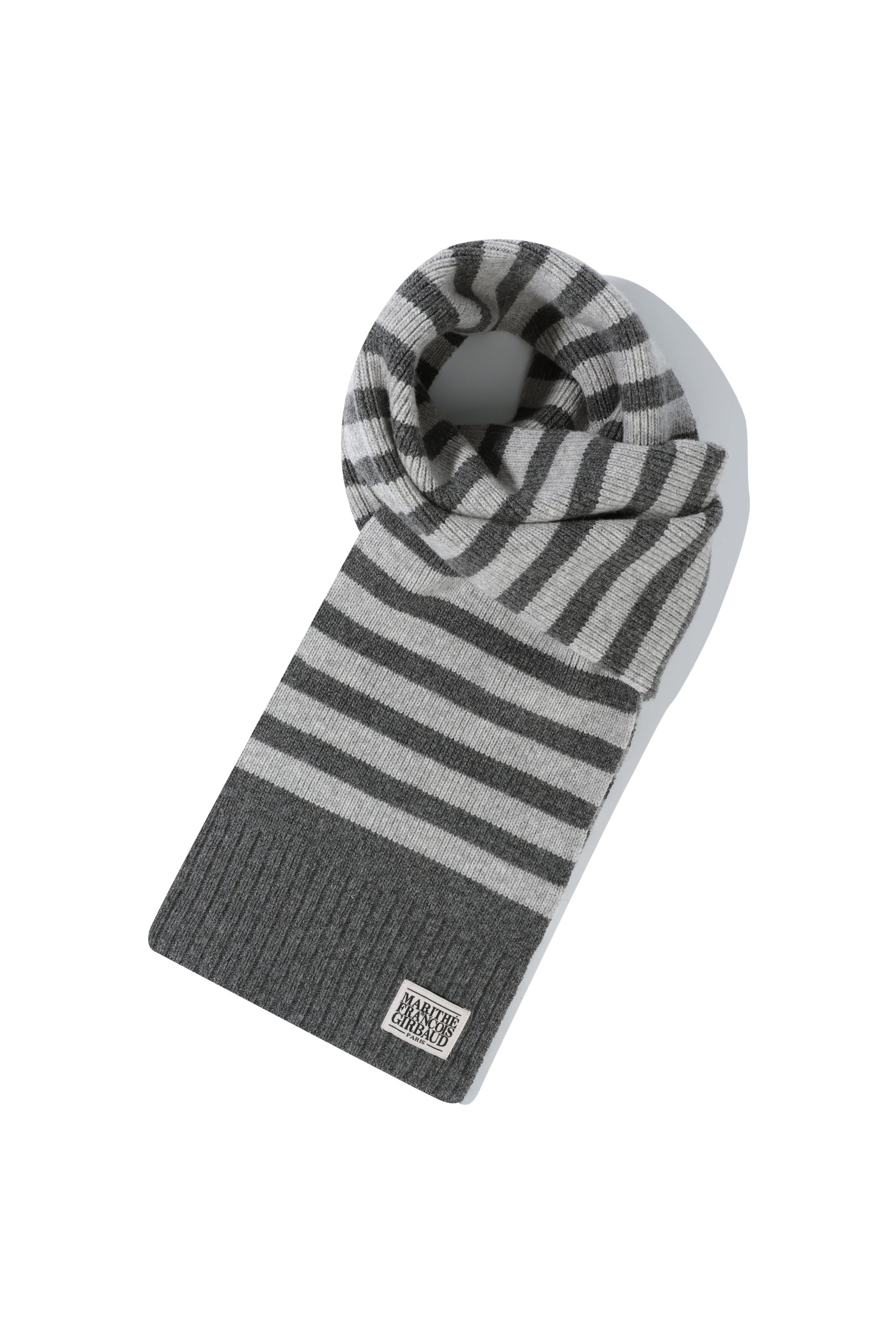 Classic Logo Muffler Melange Gray