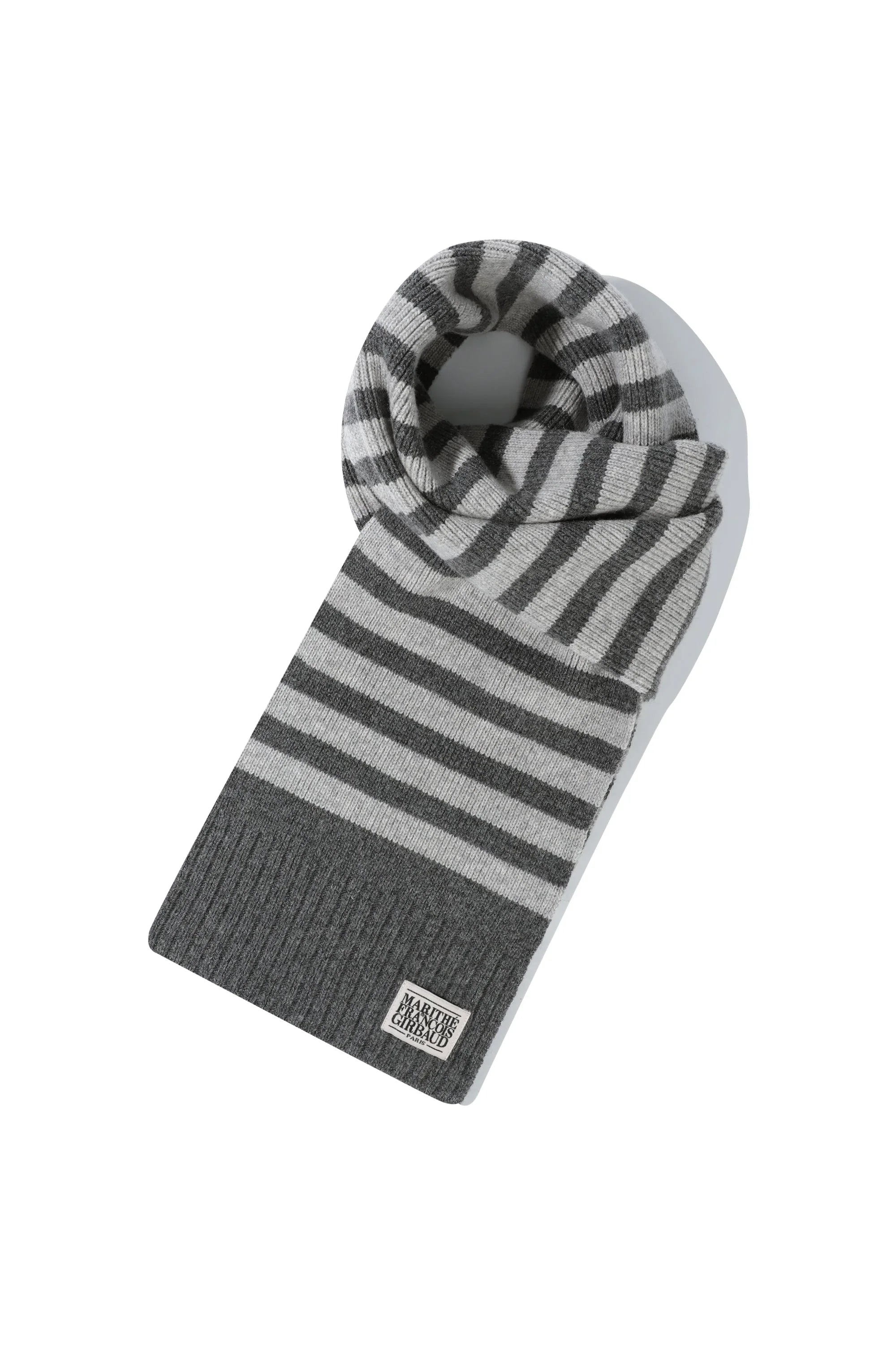 Classic Logo Muffler Melange Gray