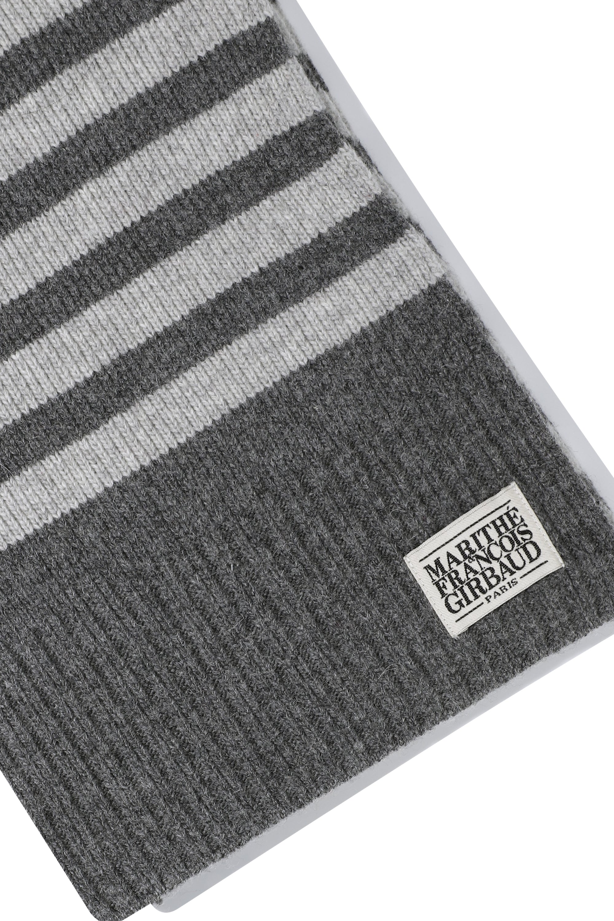 Classic Logo Muffler Melange Gray