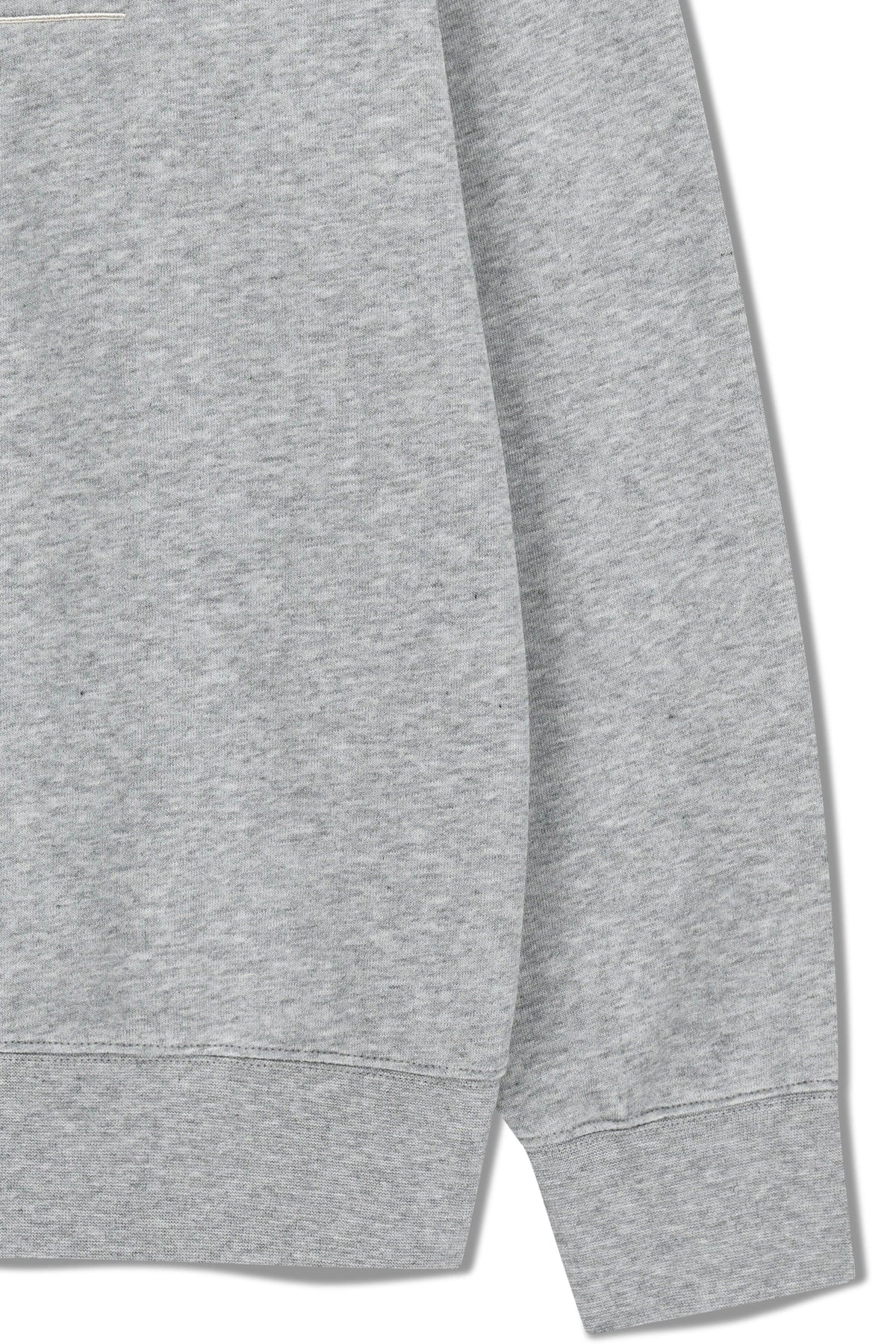 Classic Logo Embroidery Sweatshirt (Brushed) Heather Gray