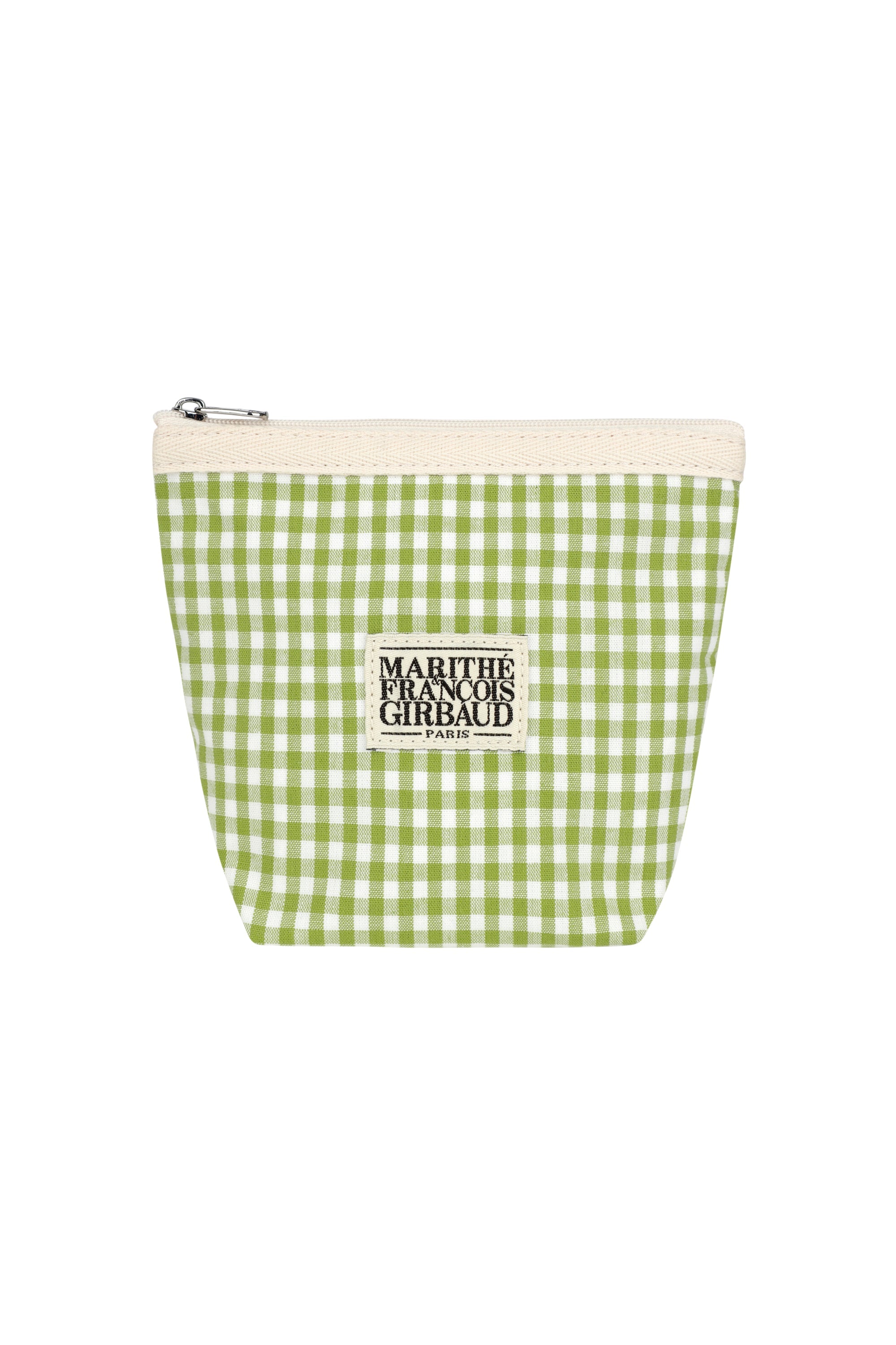 Classic Logo Check Pouch Light Green
