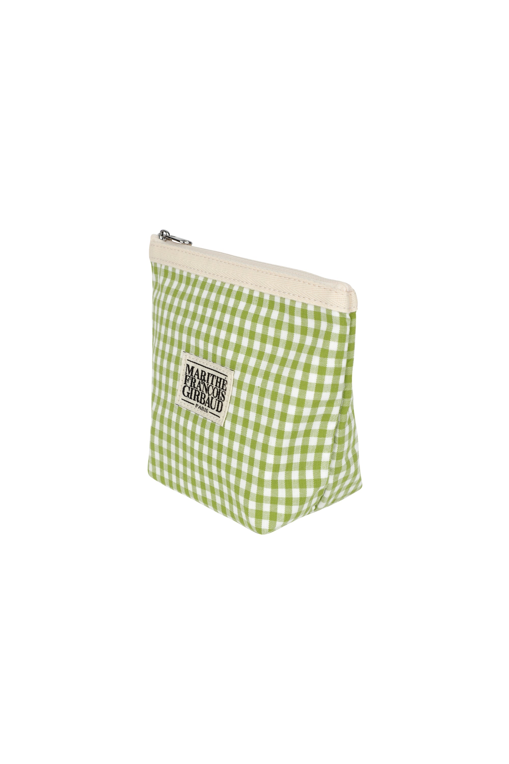 Classic Logo Check Pouch Light Green