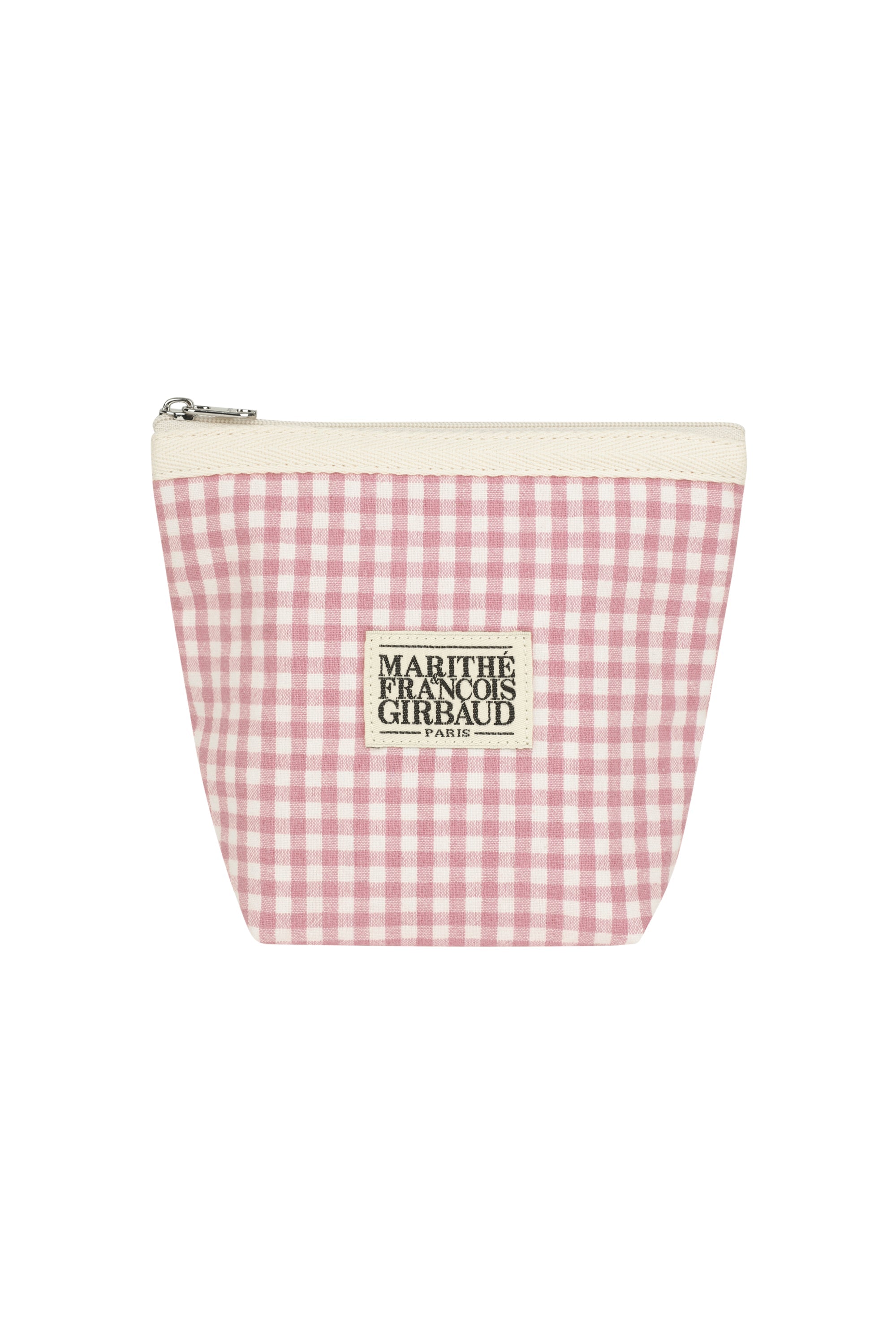Classic Logo Check Pouch Pink