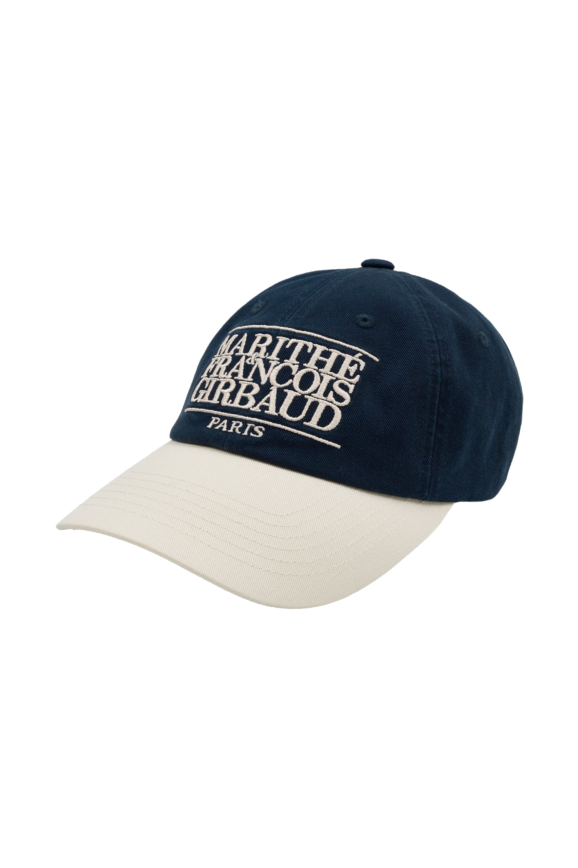 Classic Logo 6Panel Color Block Cap Ivory