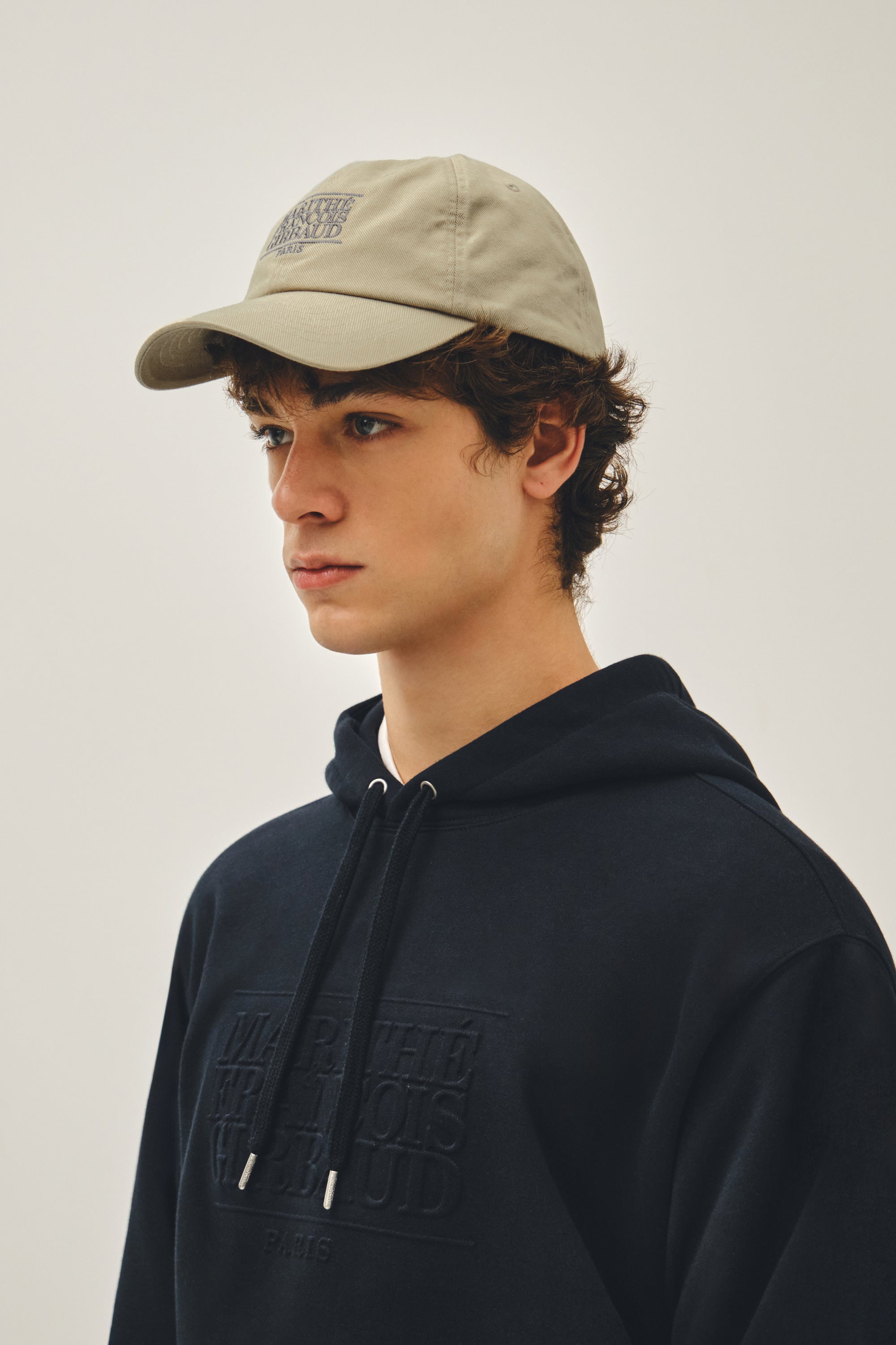 Small Classic Logo Cap Dark Beige