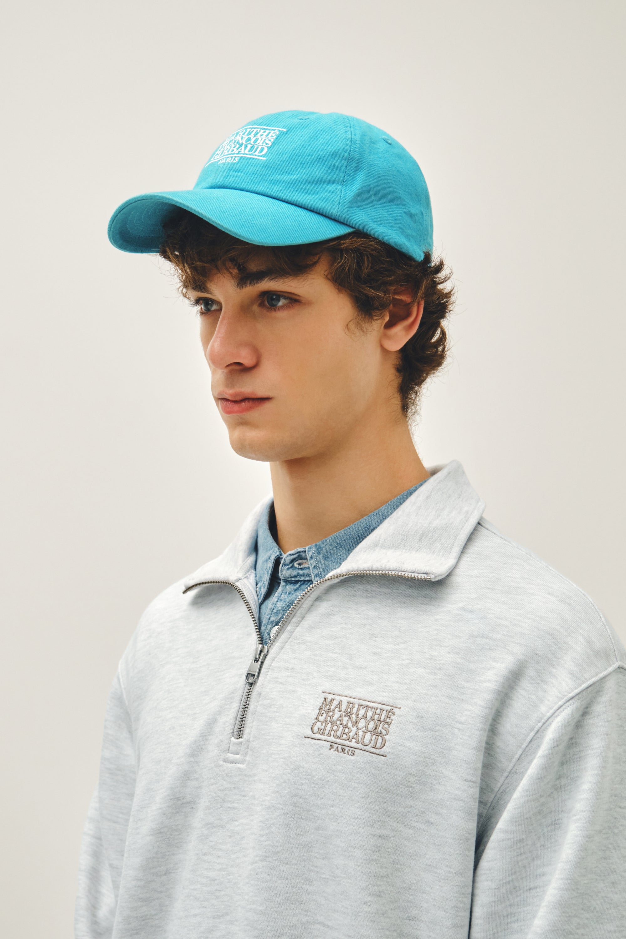 Small Classic Logo Cap Teal