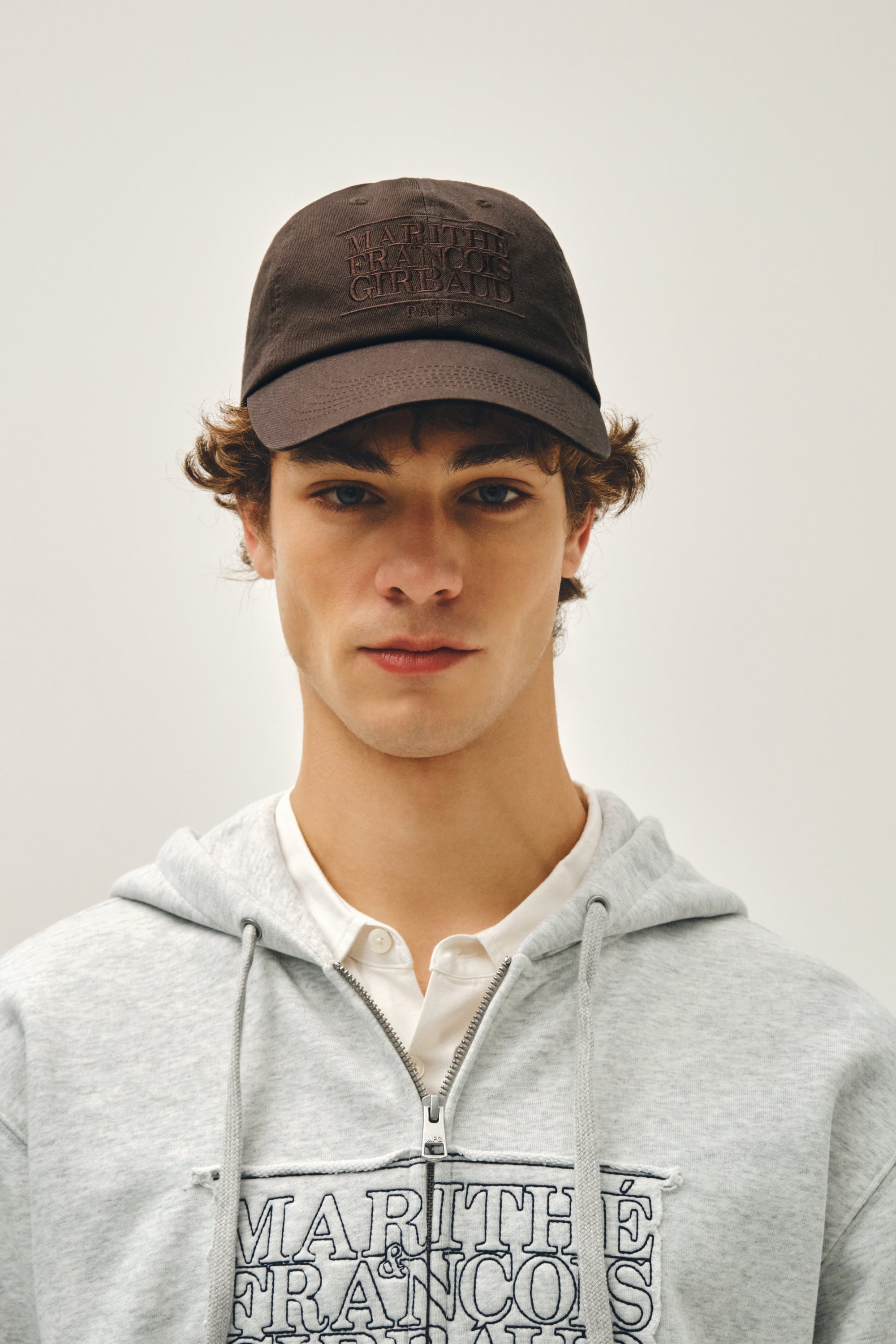 Classic Logo Covered Cap Dark Brown