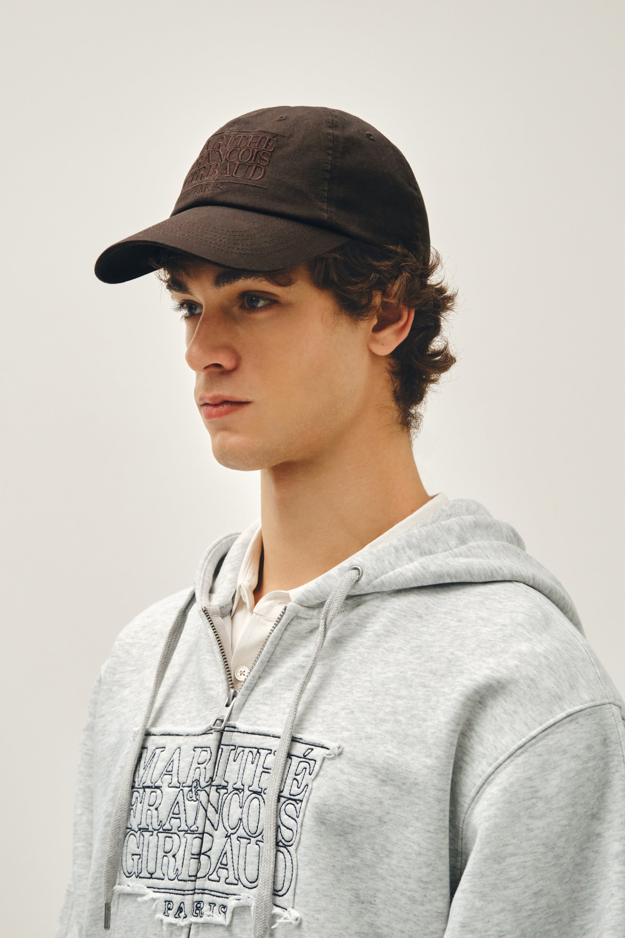 Classic Logo Covered Cap Dark Brown