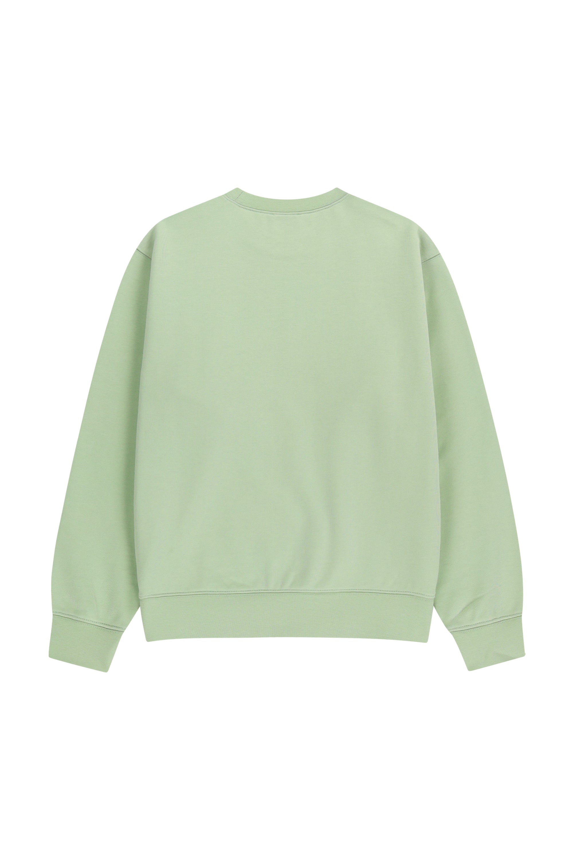 Classic Logo Embroidery Sweatshirt Light Green