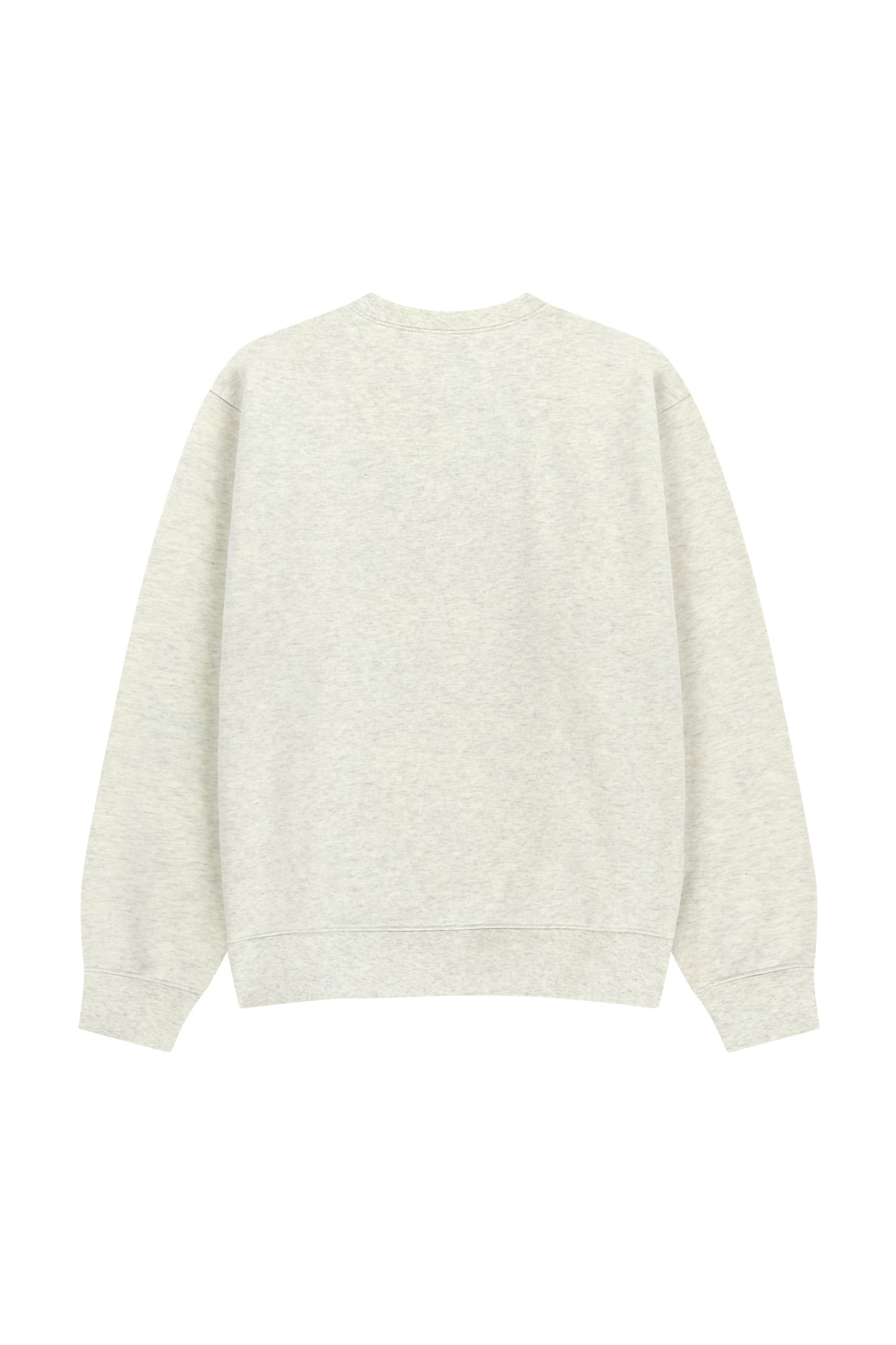 Classic Logo Embroidery Sweatshirt Oatmeal