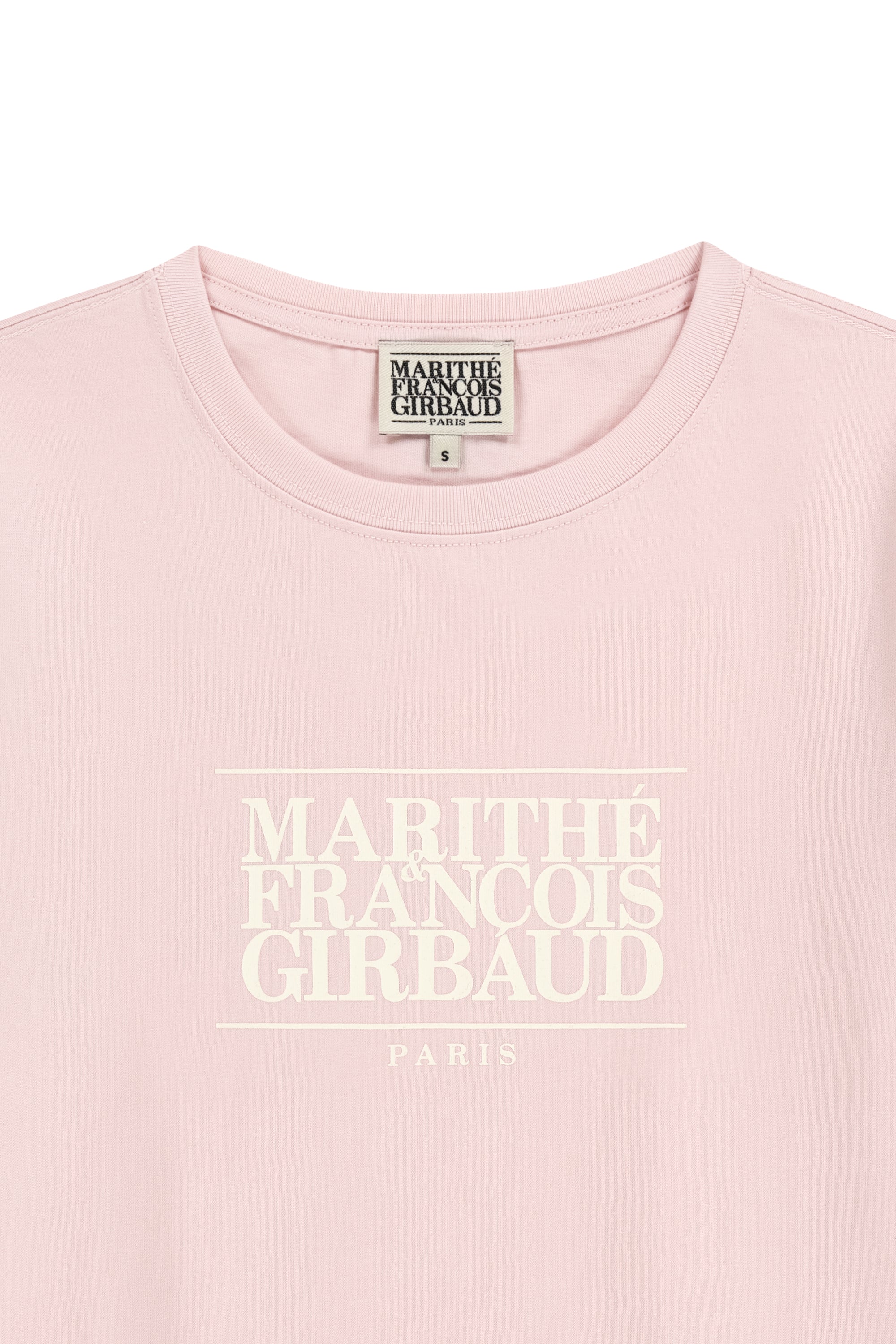 W Classic Logo Tee Light Pink