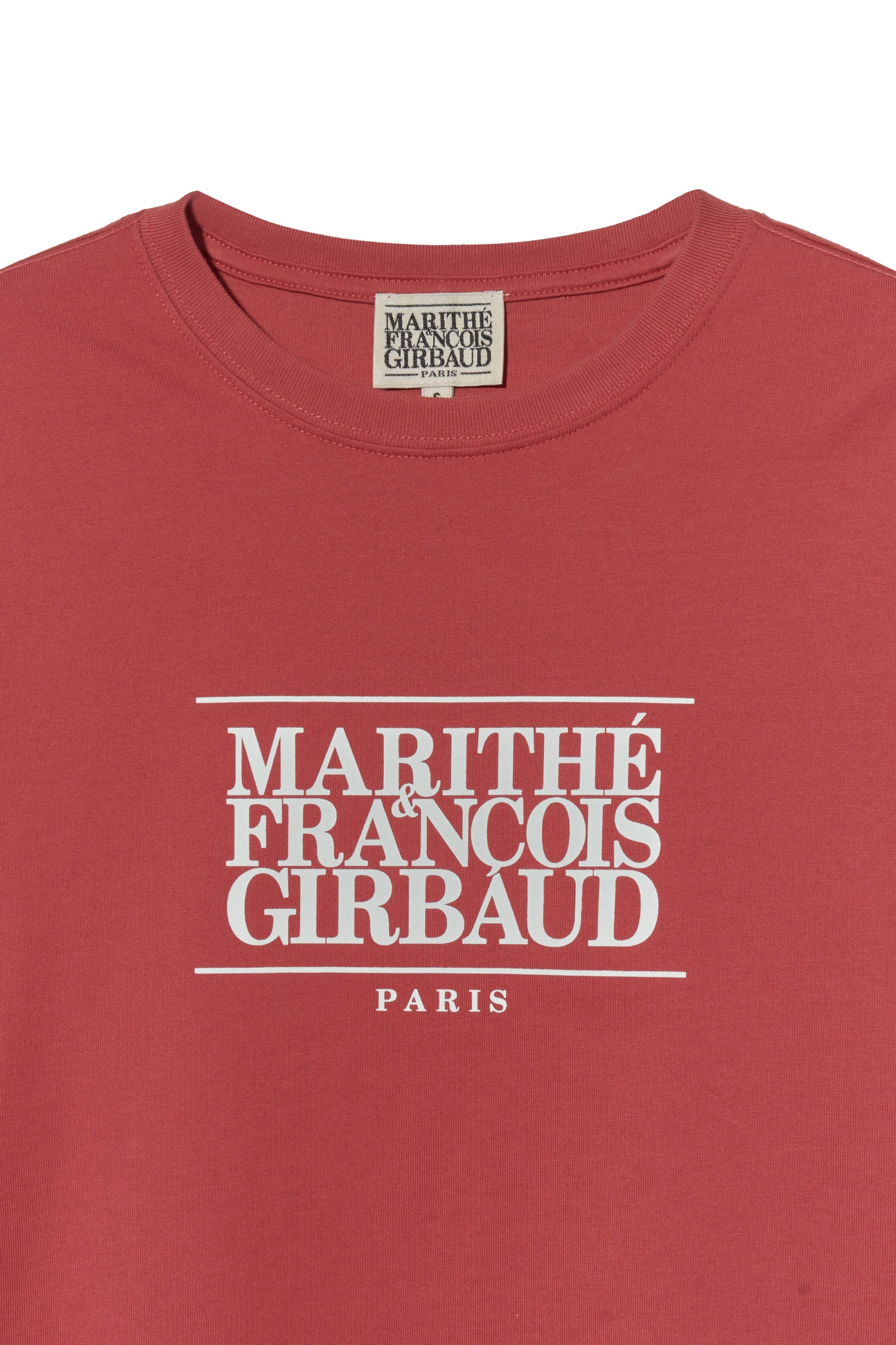 W Classic Logo Tee Red