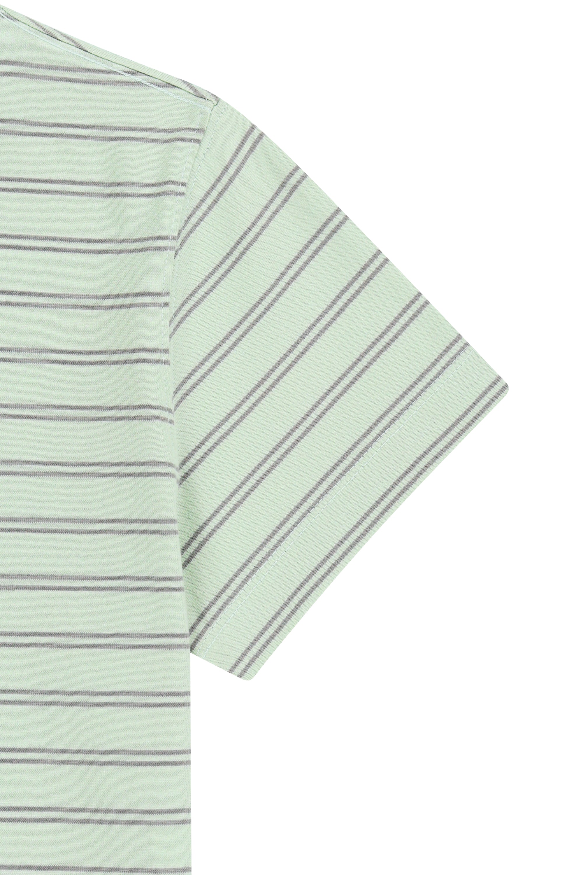 W Classic Logo Crop Tee Light Mint