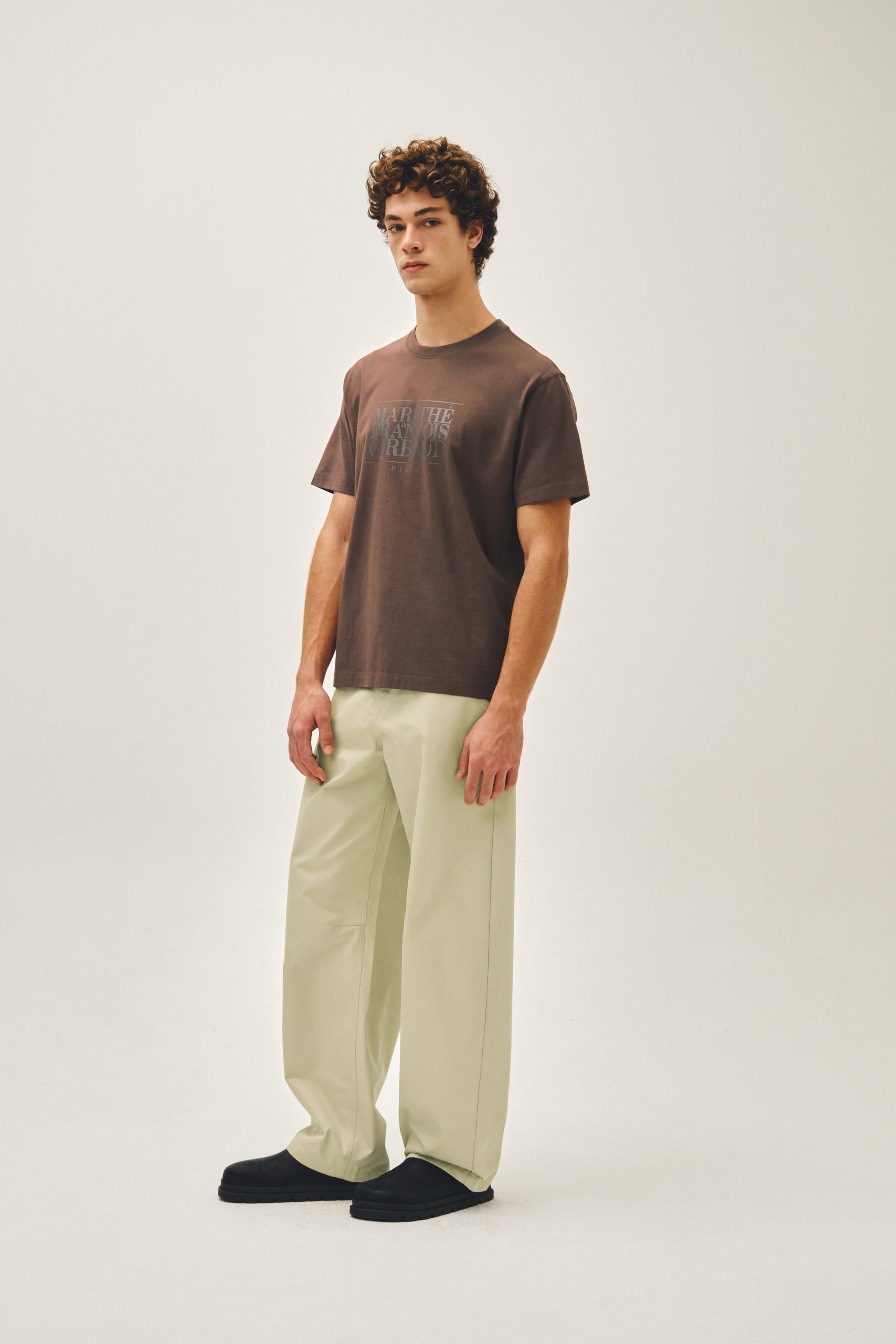 Classic Logo Tee Brown