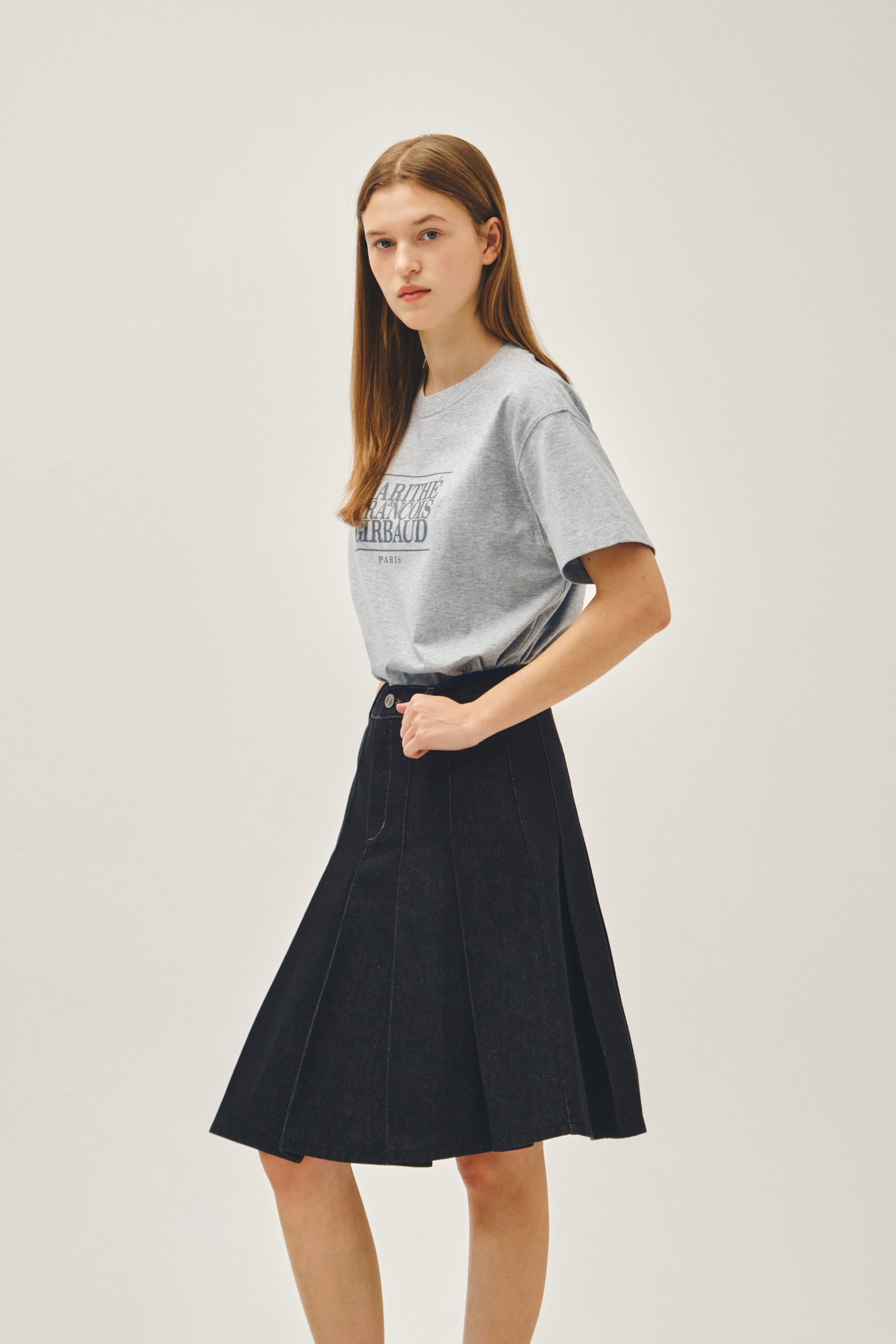 Classic Logo Tee Heather Gray