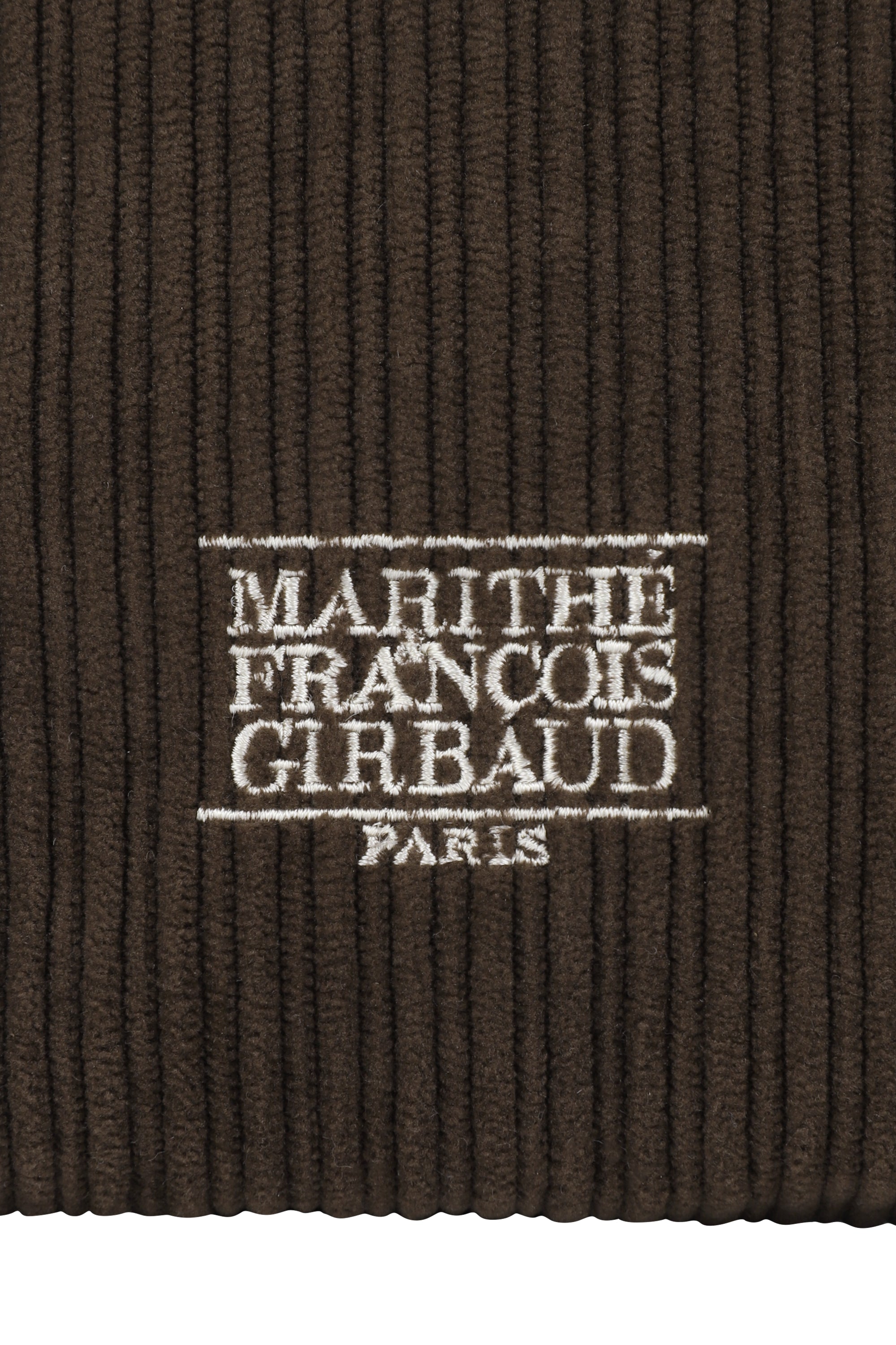 Classic Logo Corduroy Pouch Brown