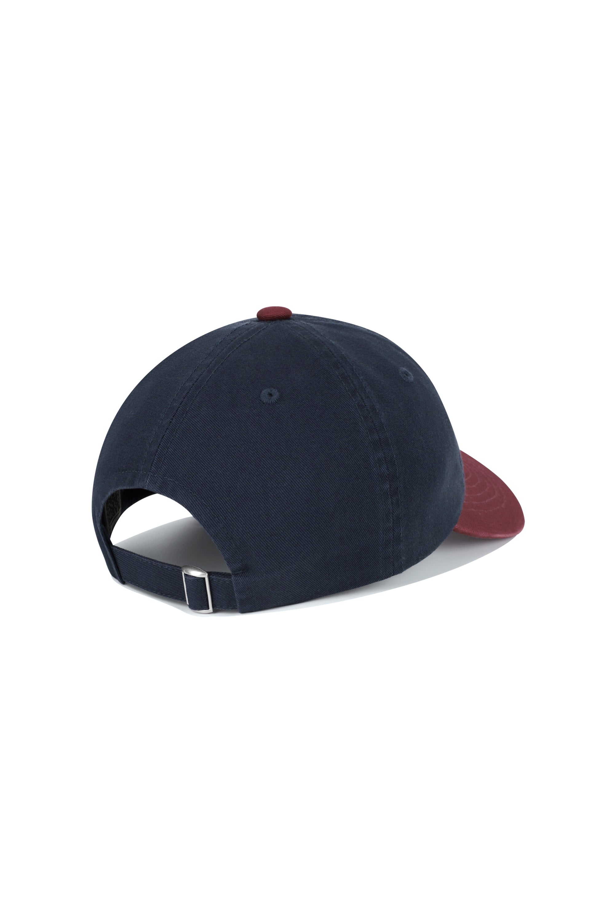Small Classic Logo 6Panel Color Block Cap Burgundy