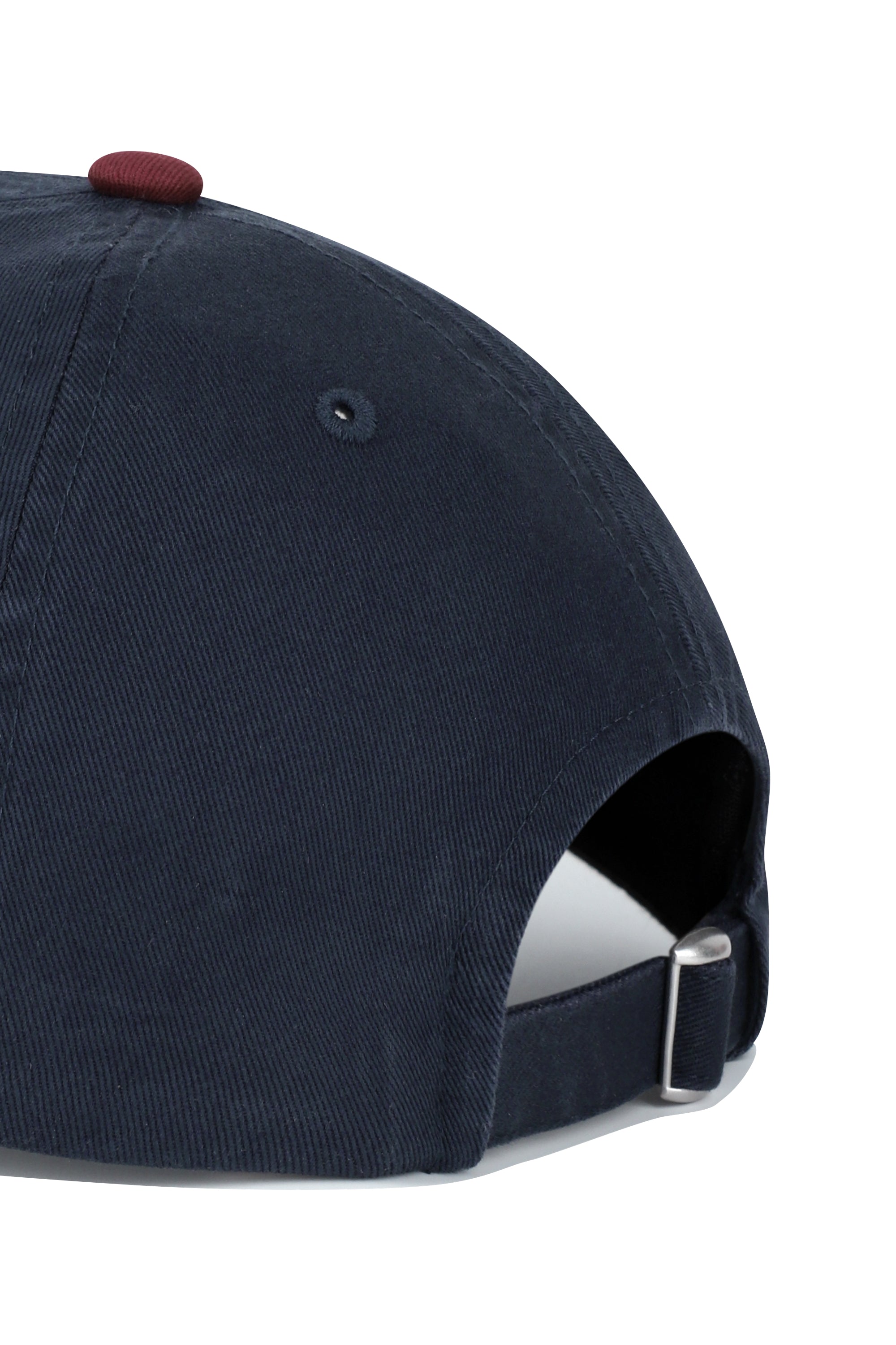 Small Classic Logo 6Panel Color Block Cap Burgundy