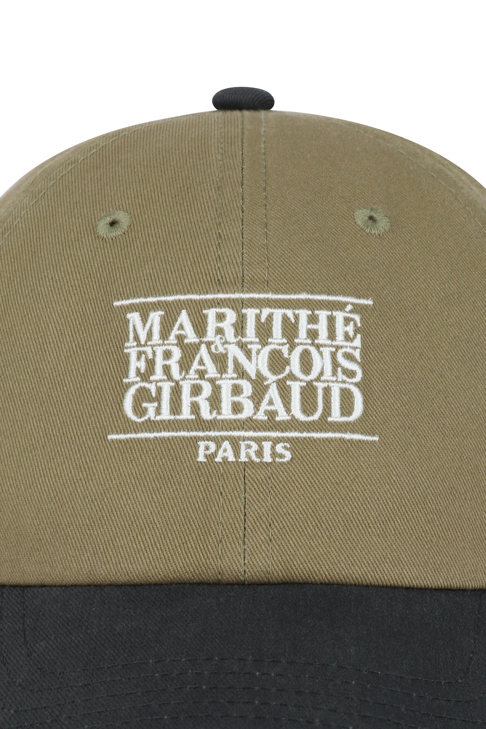 Small Classic Logo 6Panel Color Block Cap Gray