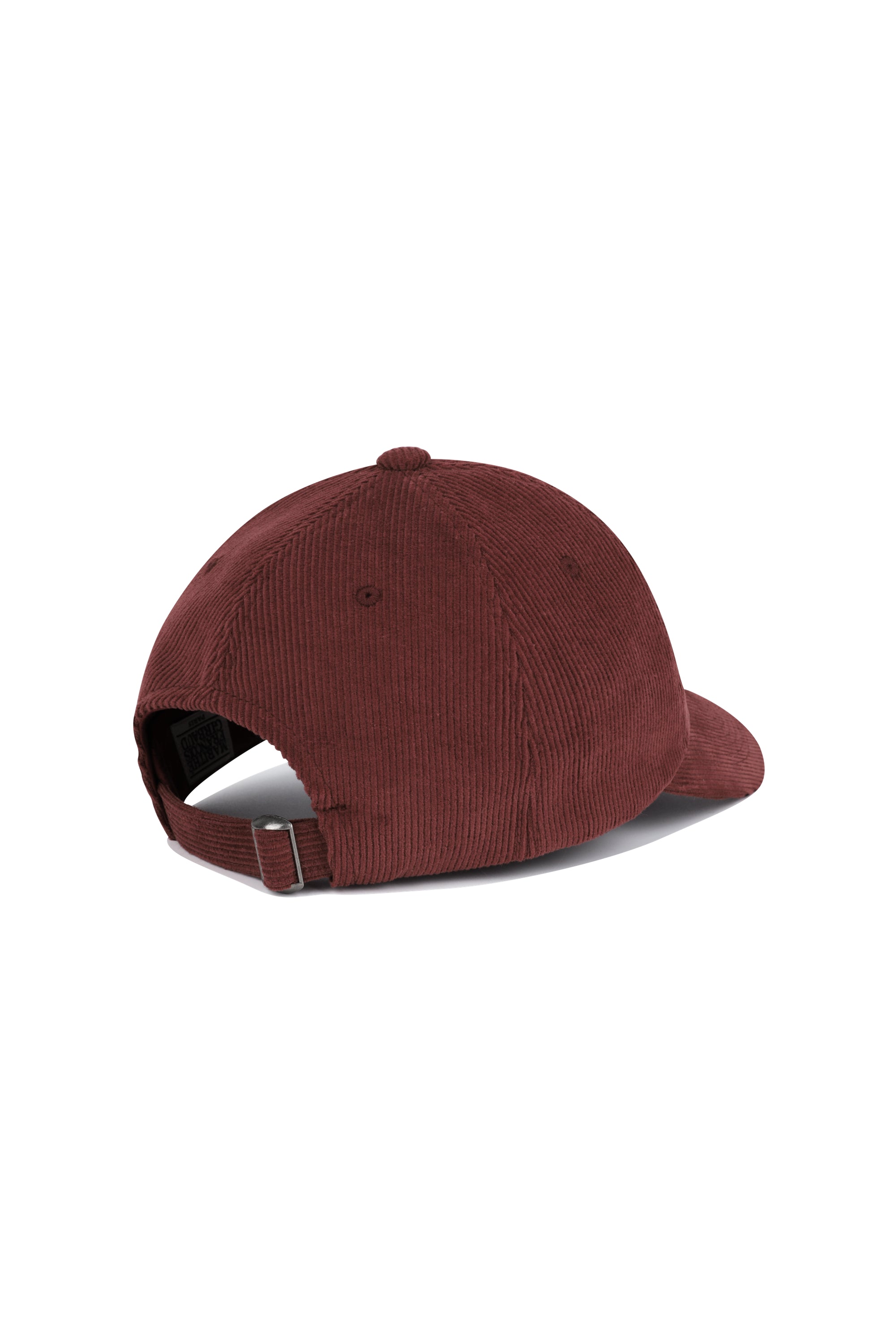 Corduroy Micro Classic Logo Patch Covered Cap Red