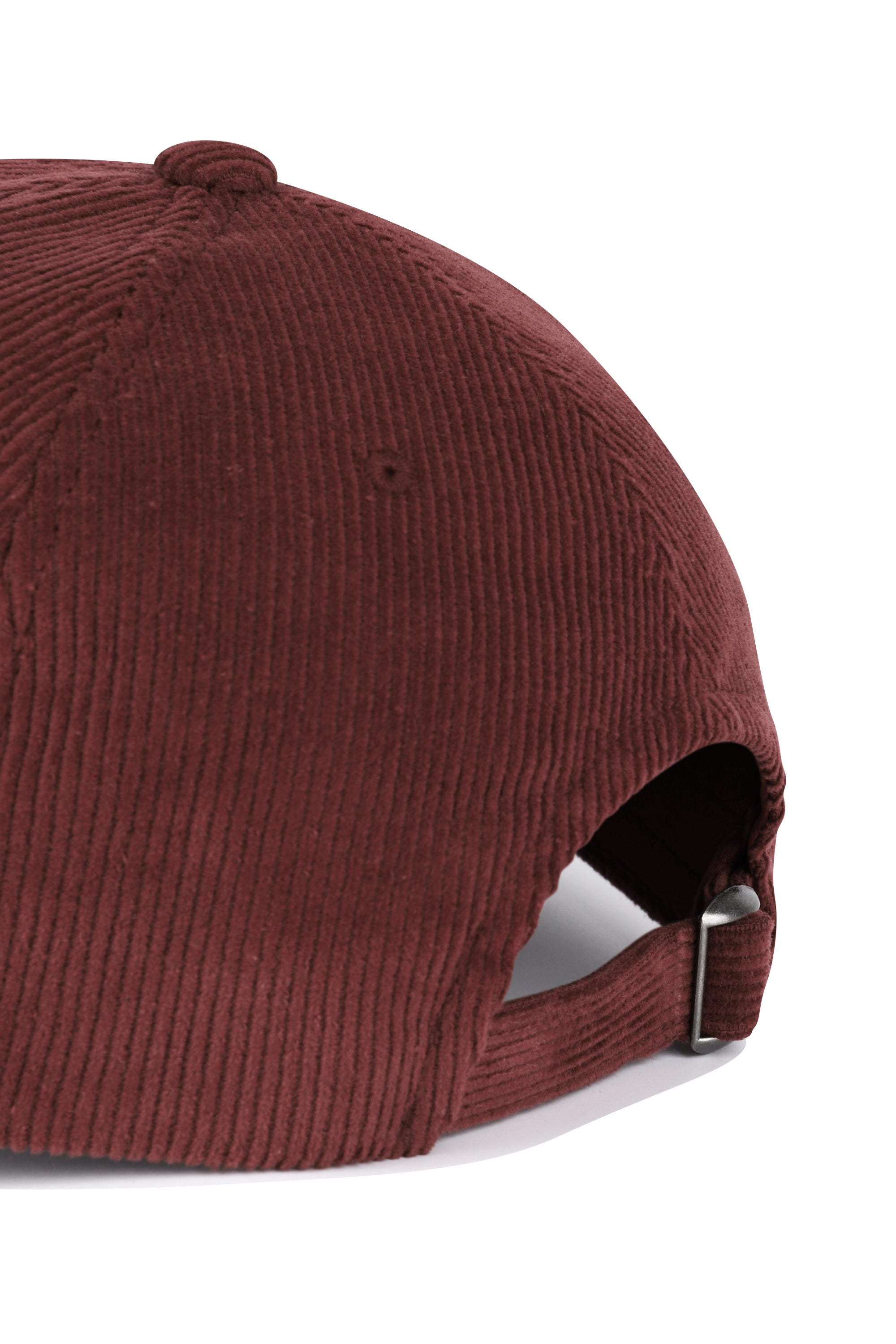 Corduroy Micro Classic Logo Patch Covered Cap Red