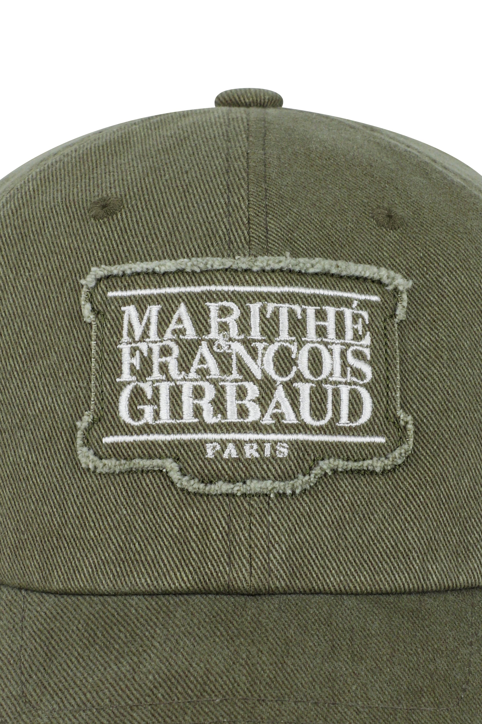 Applique Washed Small Classic Logo Cap Khaki