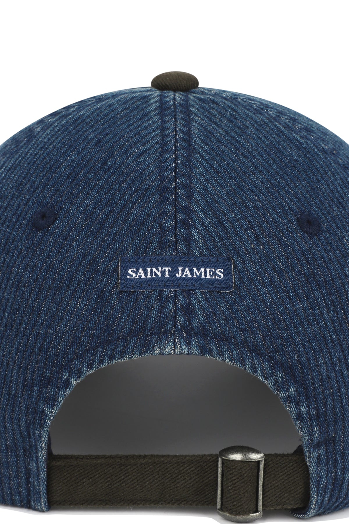 Marithe X Saint James Ball Cap Indigo
