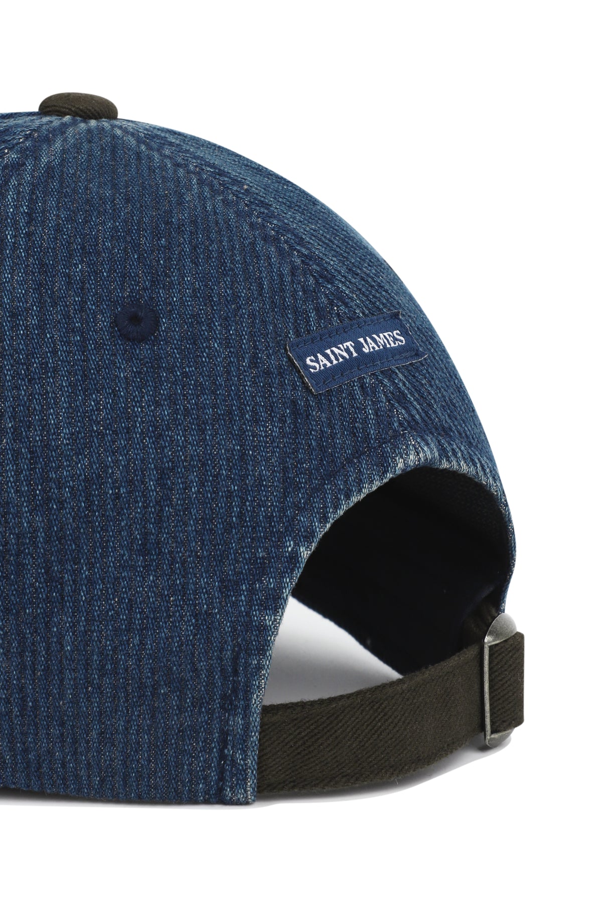Marithe X Saint James Ball Cap Indigo