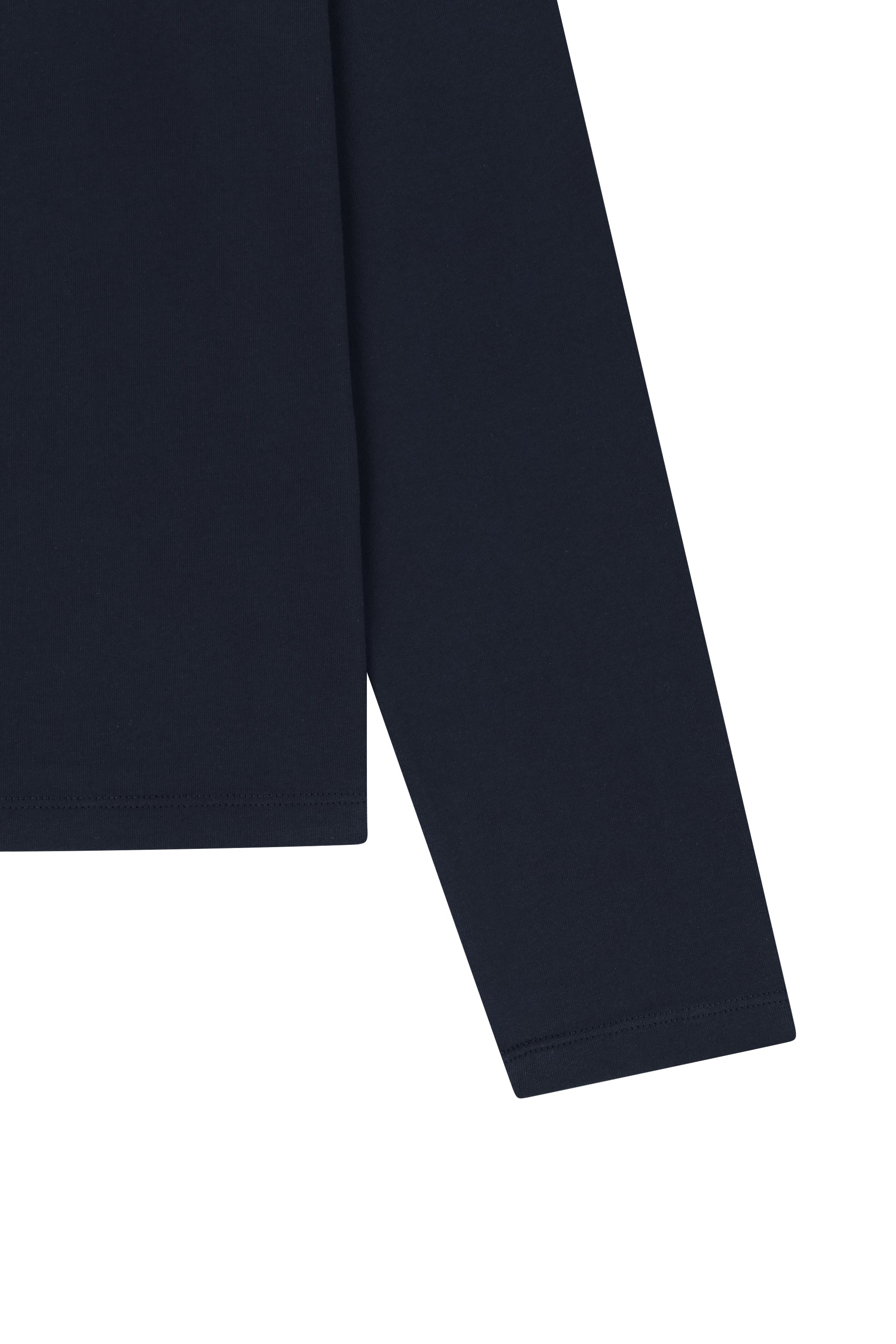 W Small Classic Logo Long Sleeve Tee Navy