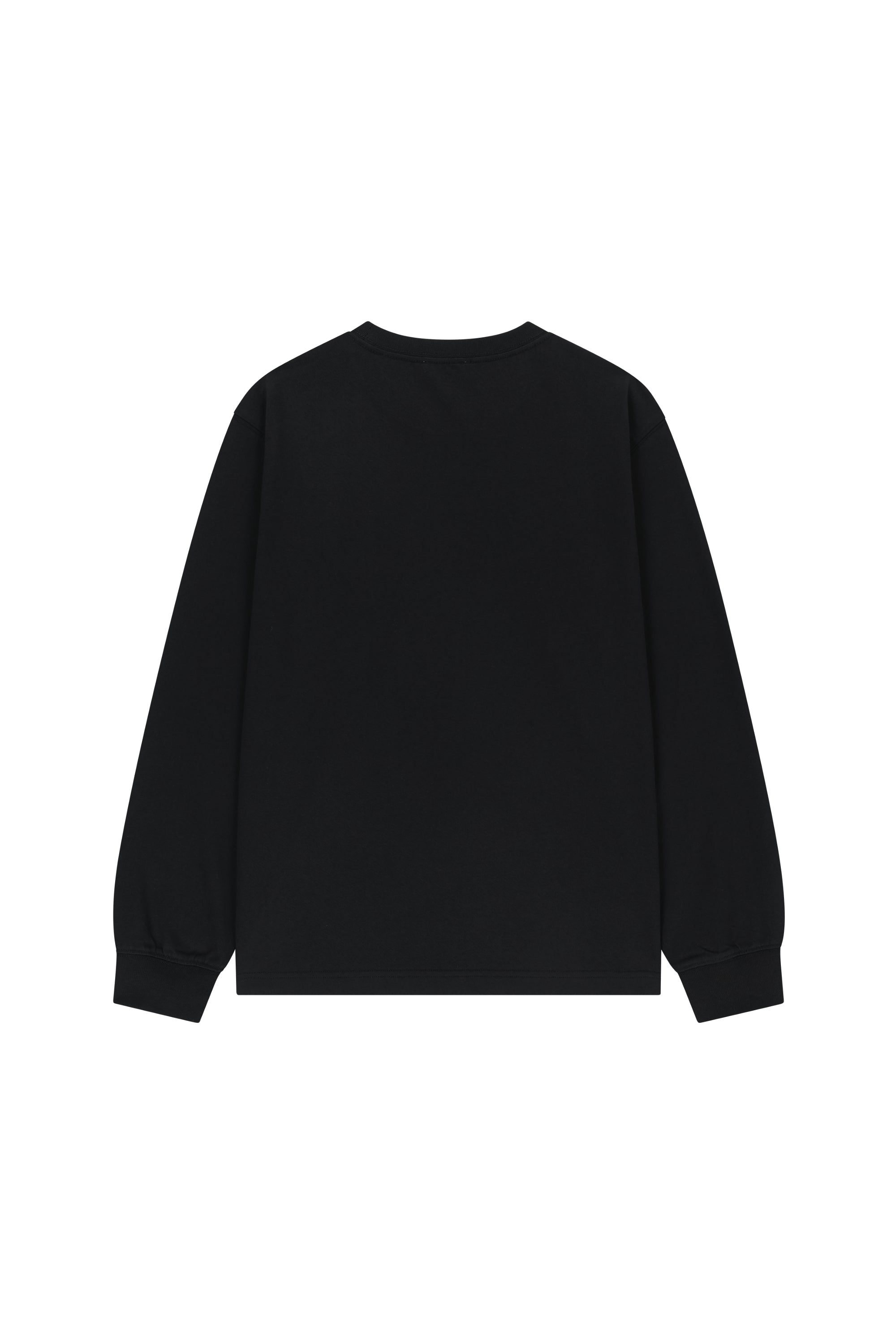 Small Classic Logo Long Sleeve Tee Black