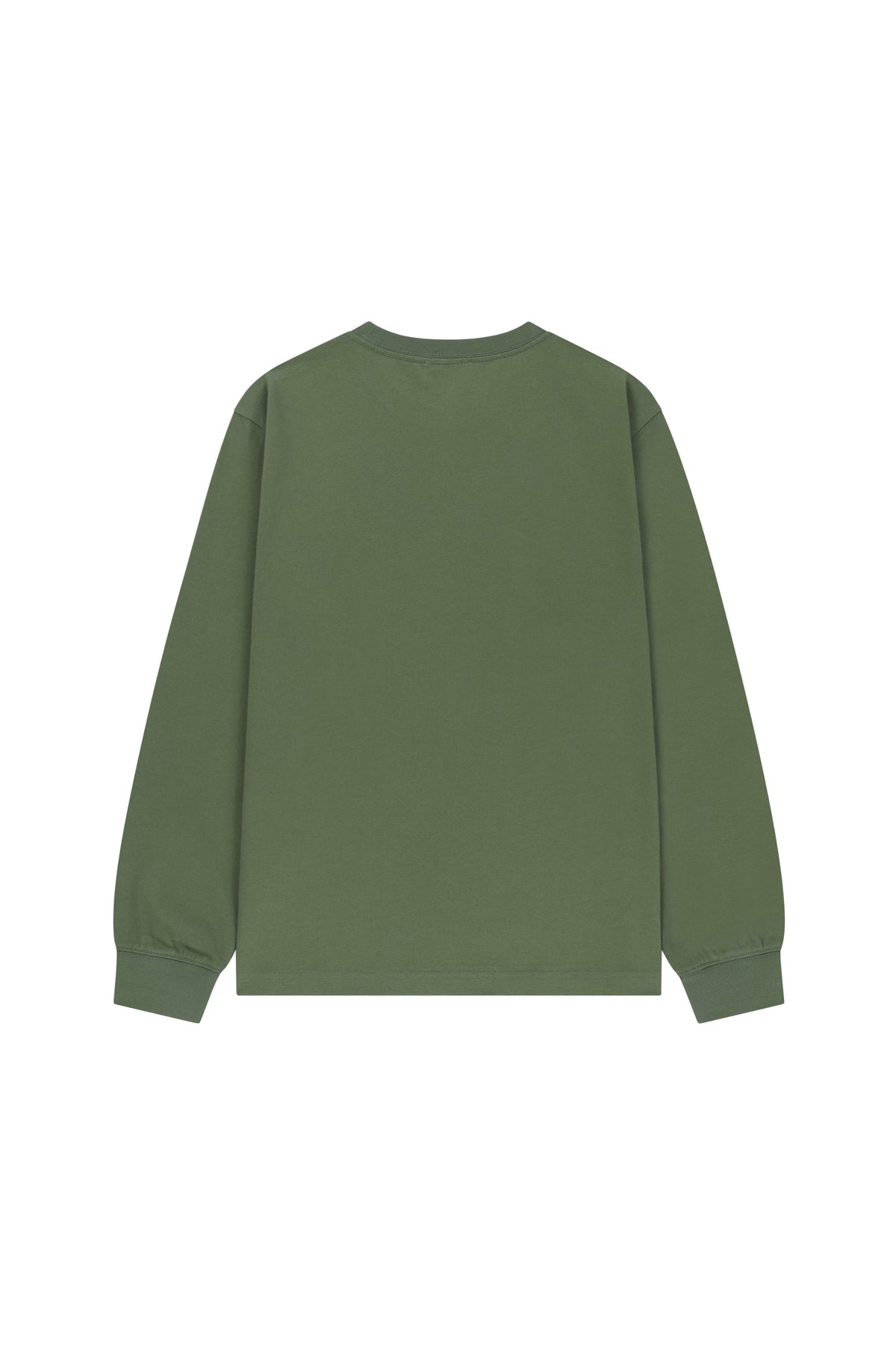 Small Classic Logo Long Sleeve Tee Khaki