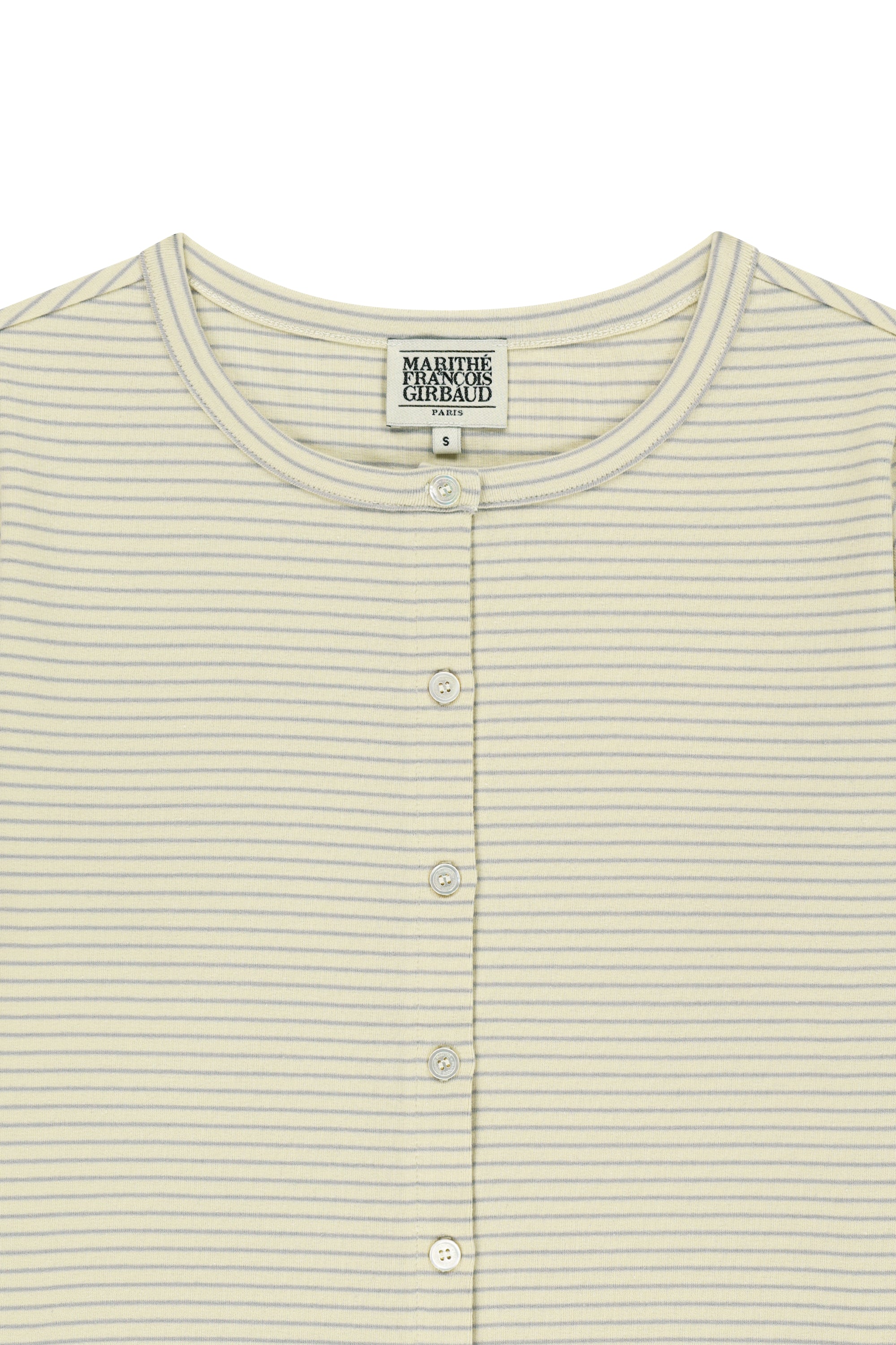 W Basic Cotton Cardigan Butter