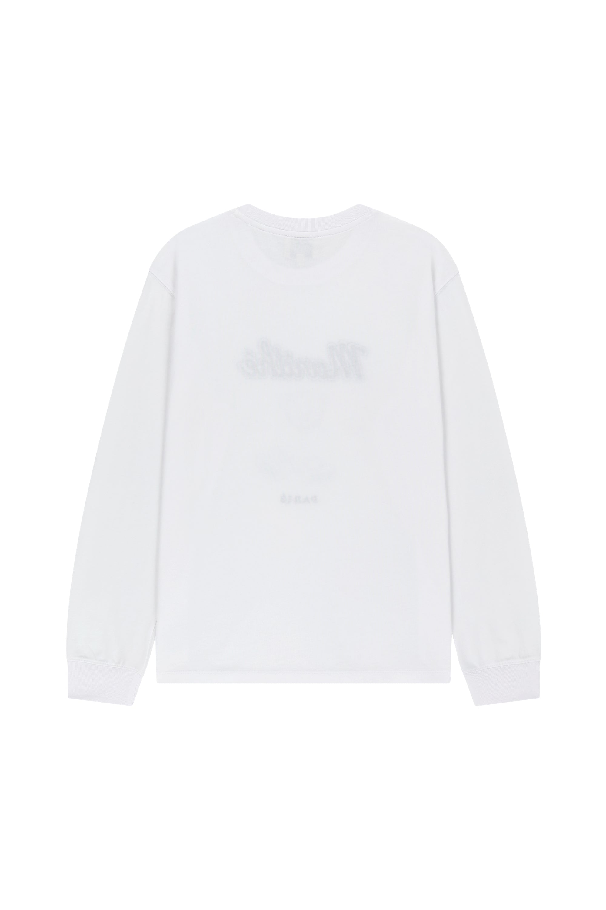 Doodle Bear Long Sleeve Tee White