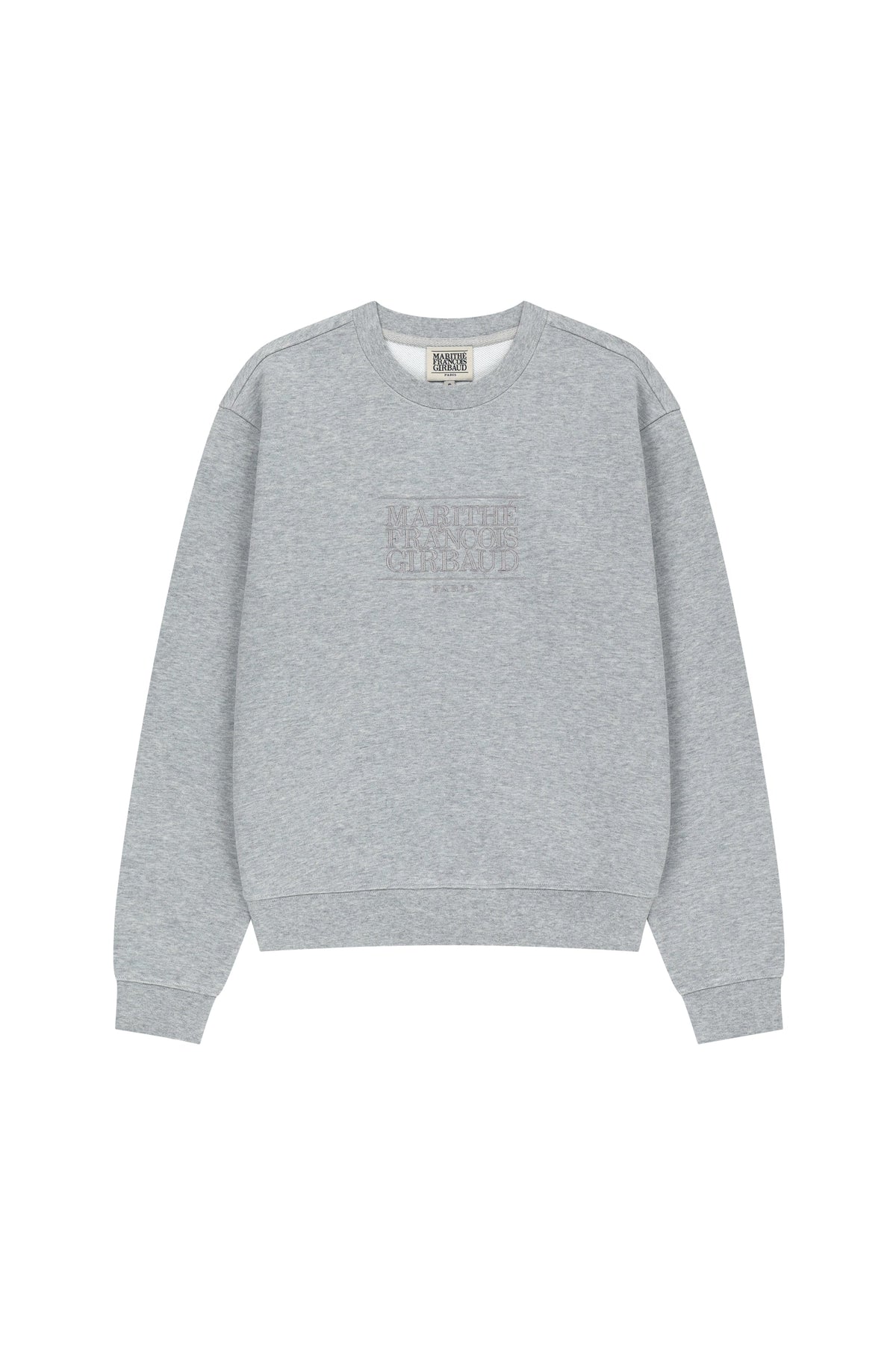 W Classic Logo Sweatshirt Heather Gray