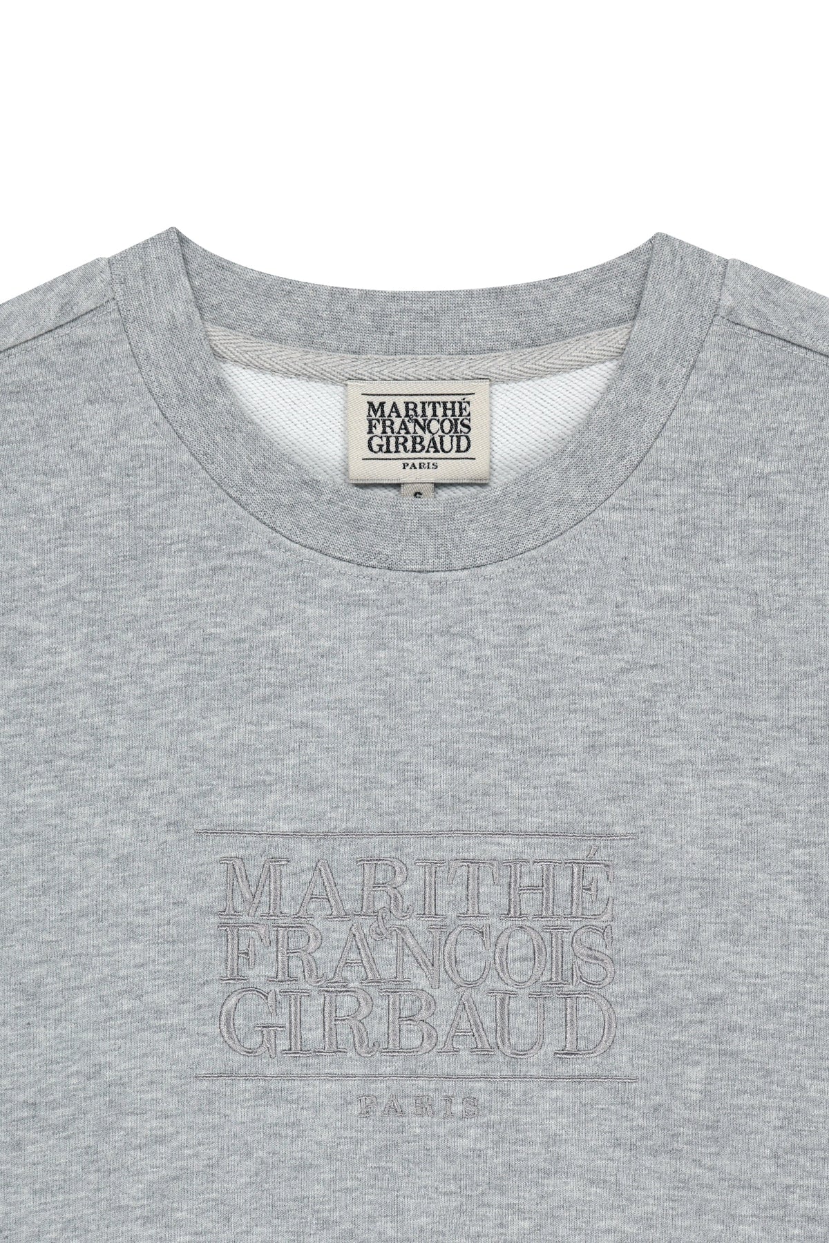 W Classic Logo Sweatshirt Heather Gray