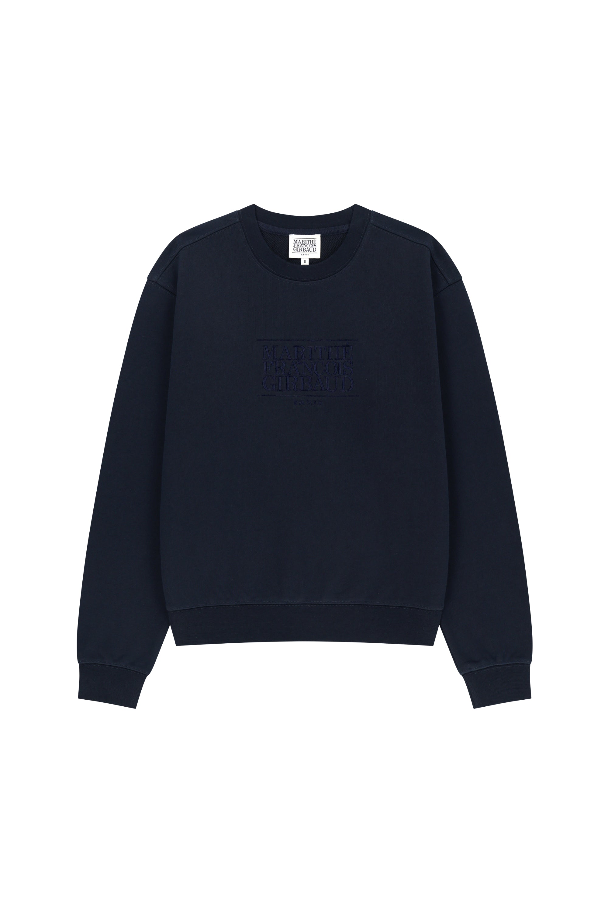 W Classic Logo Sweatshirt Navy