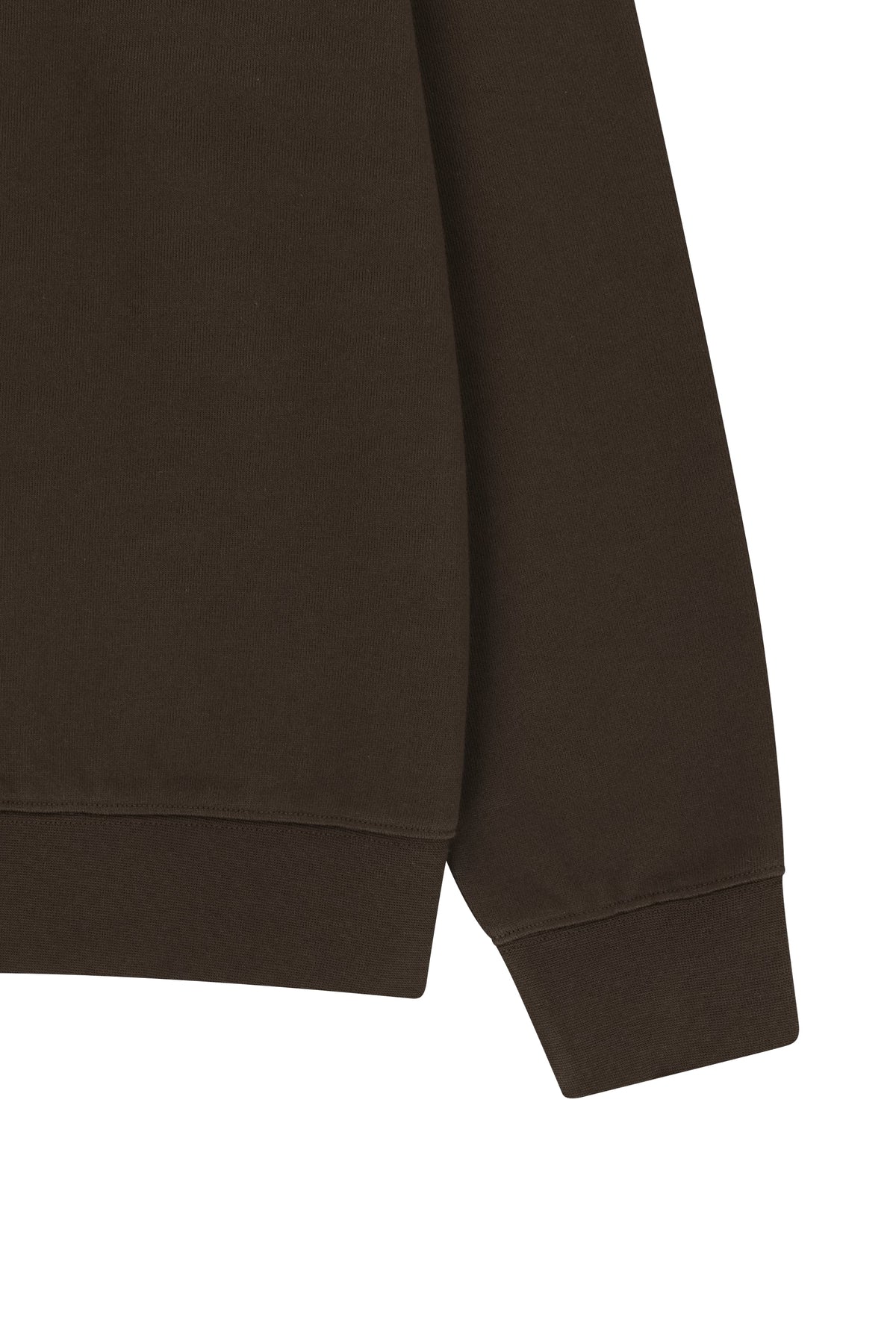 Small Classic Logo Embroidery Sweatshirt Brown