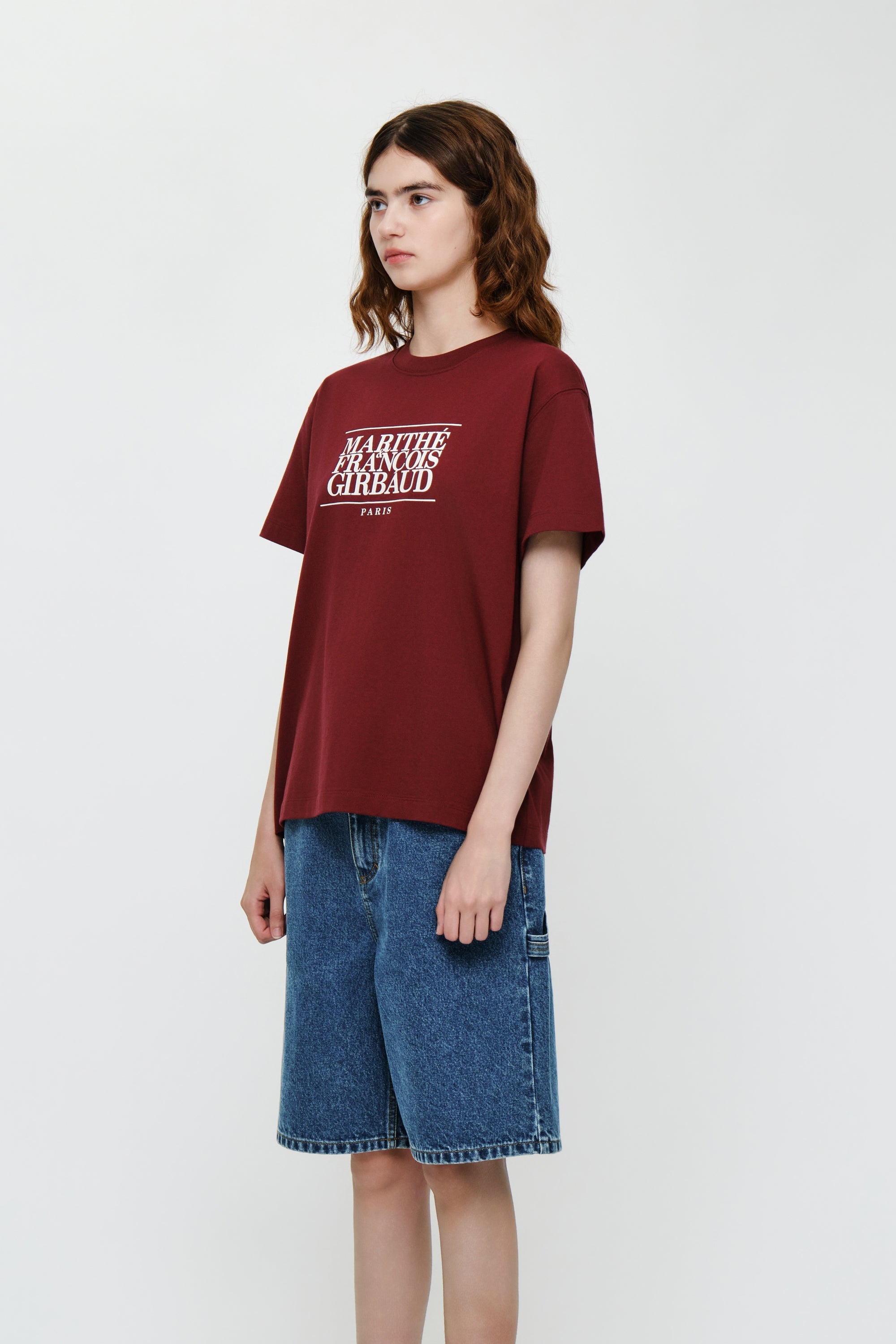 Classic Logo Tee Burgundy