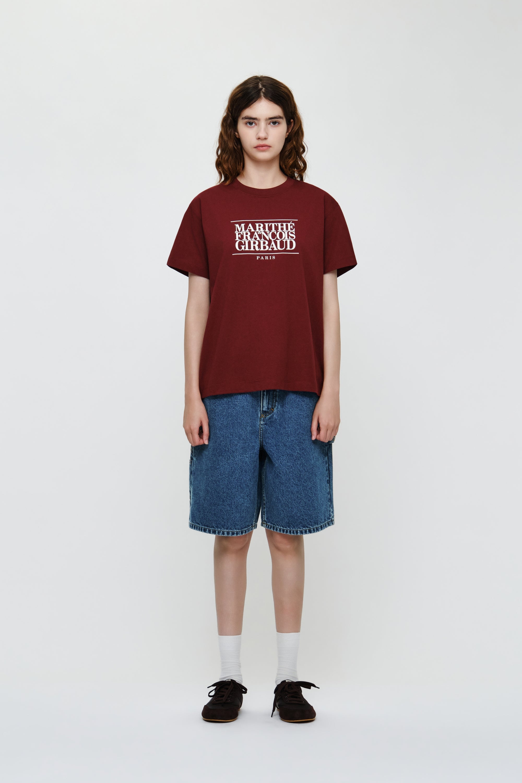 Classic Logo Tee Burgundy