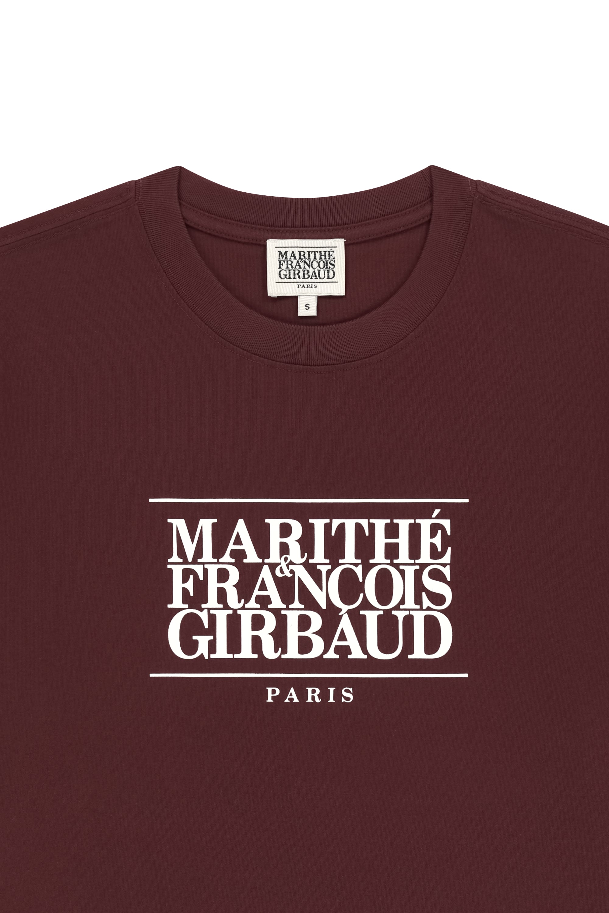 Classic Logo Tee Burgundy
