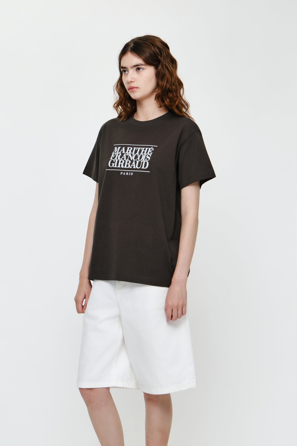 Classic Logo Tee Dark Brown