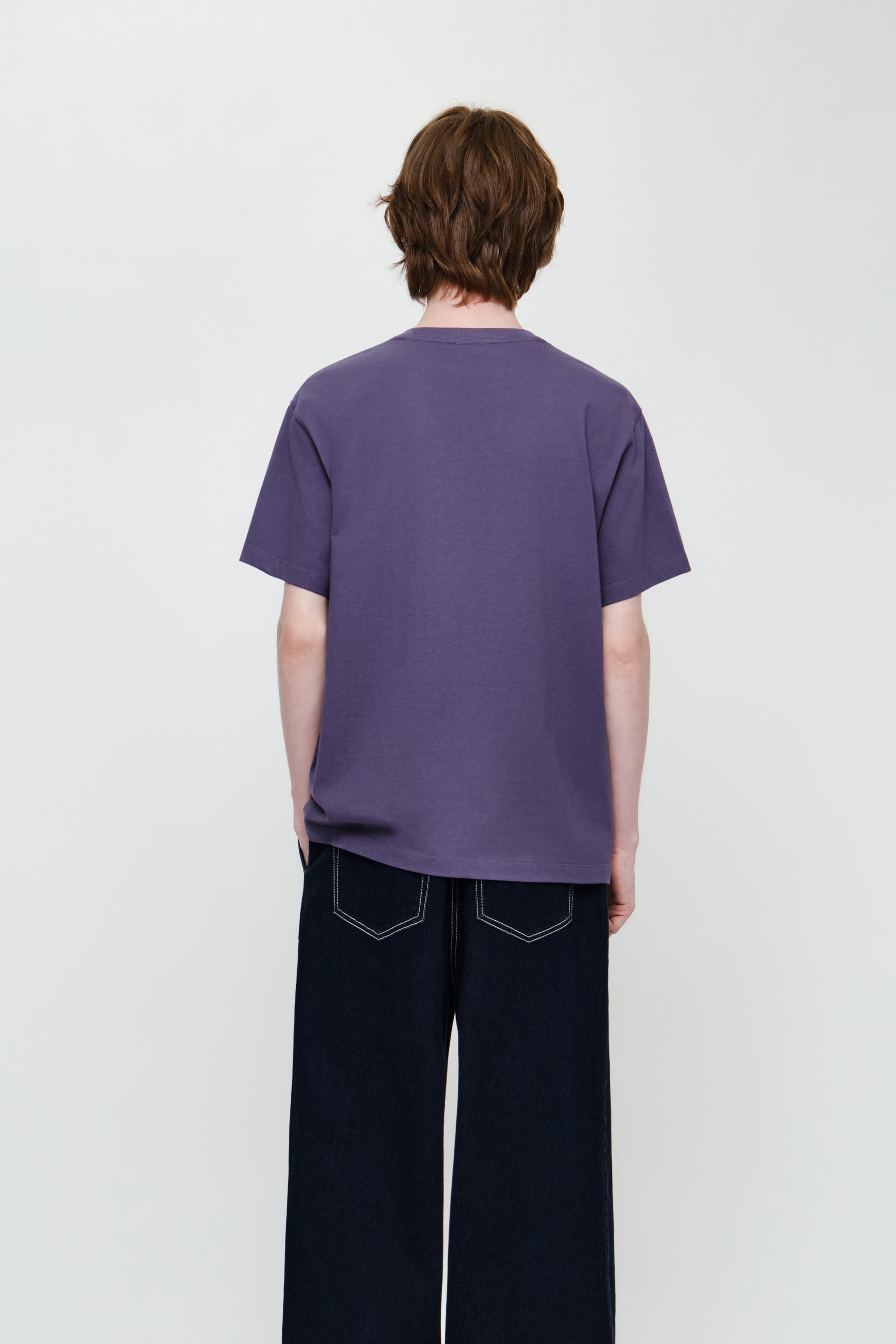 Classic Logo Tee Dark Purple