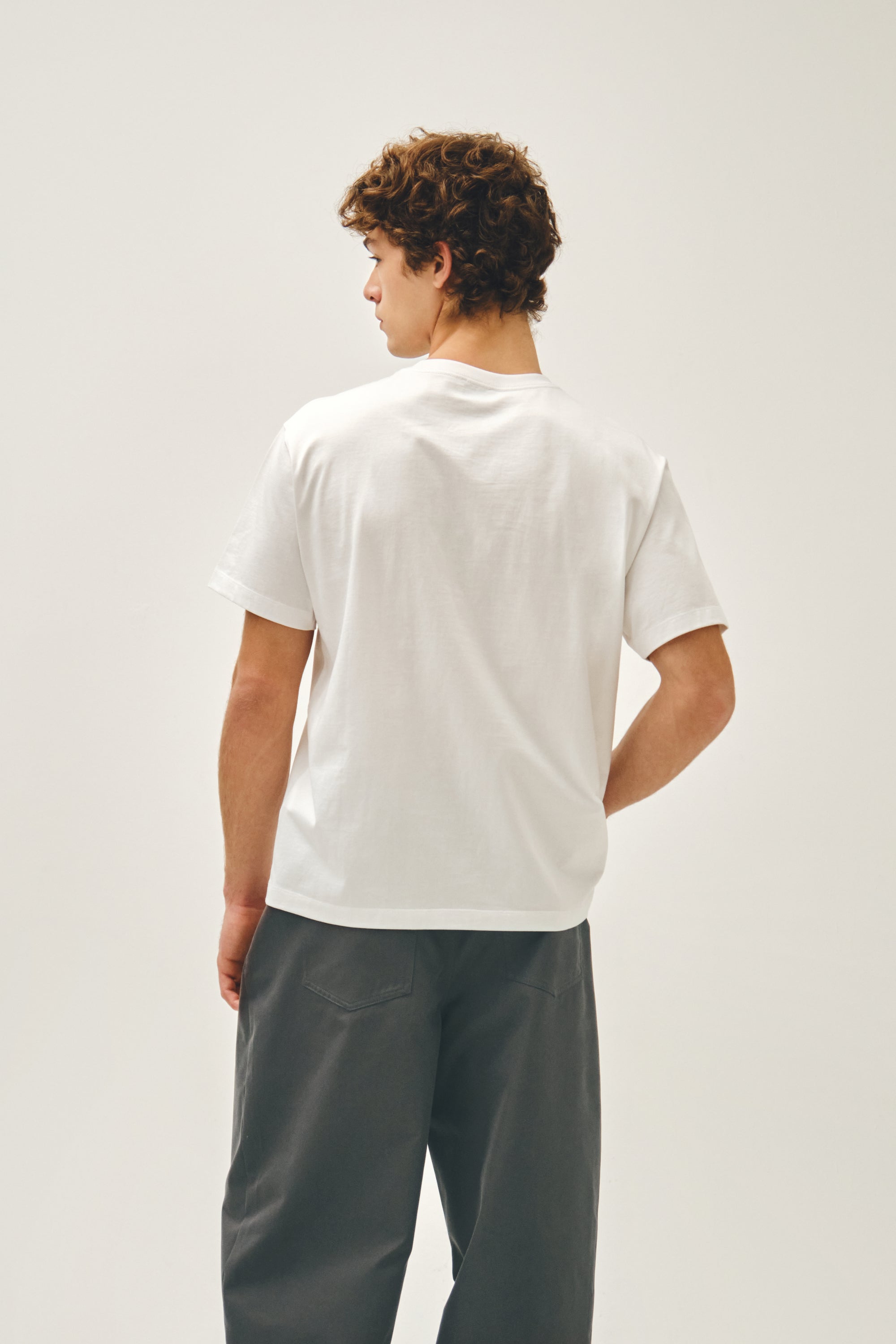 Classic Logo Tee White