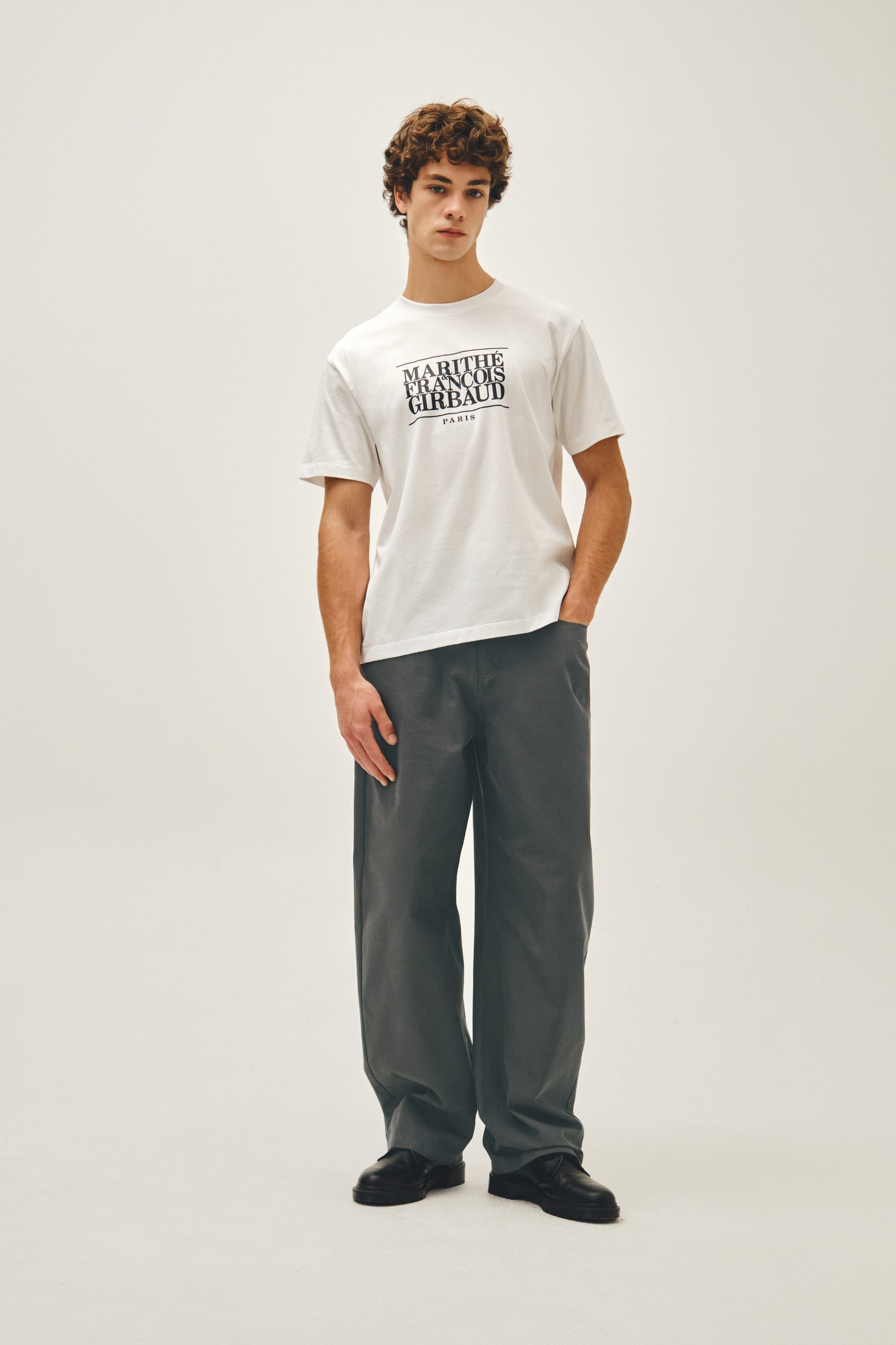 Classic Logo Tee White