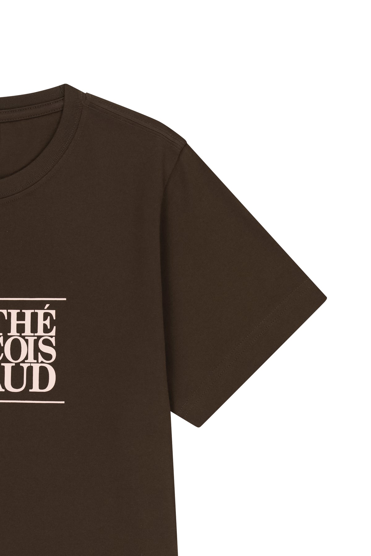 W Classic Logo Tee Brown
